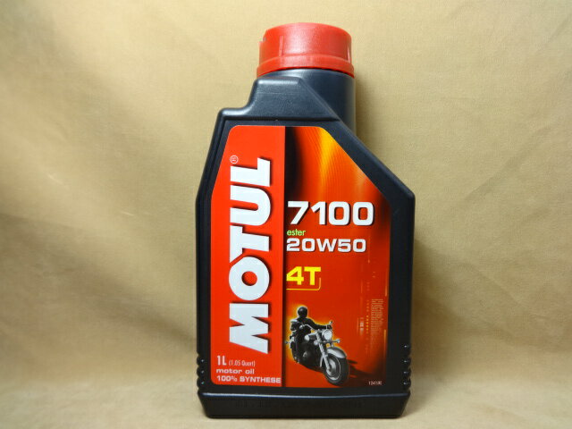 ݌ɗL [ `[ GWIC 7100 4T 20W50 1L MOTUL oCN@R4.9