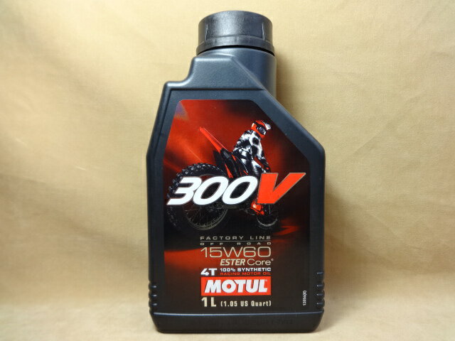 ݌ɗL [ `[ GWIC 300V 4T It[h 15W60 1L MOTUL oCN@R4.9