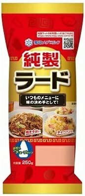 ●商品名 雪印メグミルク 純製ラード 250g チューブタイプ 国産 ●商品紹介 いつものメニューに味の決め手として！ 中華料理・ラーメン・炒めもの、フライ等に幅広く使える使い勝手のよいチューブタイプのラード 業務用にも利用可能です。 ●原材料名 豚脂（国内製造）／酸化防止剤（ビタミンE） ●保存方法 直射日光、高温を避け保存してください ●容器・包装 プラ（外袋、チューブ、キャップ） ●アレルゲン表示（推奨表示含む） 無し ●備考 ・本品は、精製された豚脂で作られています。 ・冷蔵庫等に保管した場合、固くなることがありますのでご注意ください。 ・絞り出した純製ラードは約6cmが5gにあたります。 ・チューブを直接加熱しないでください。