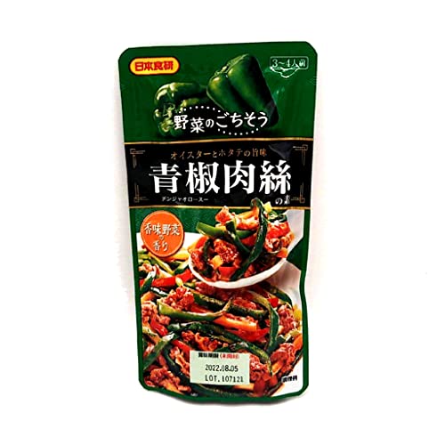 商品情報 商品の説明 青椒肉絲の素110g1パック。 主な仕様 常温 ブラント名: 日本食研 メーカー名: 日本食研 内容量：110g