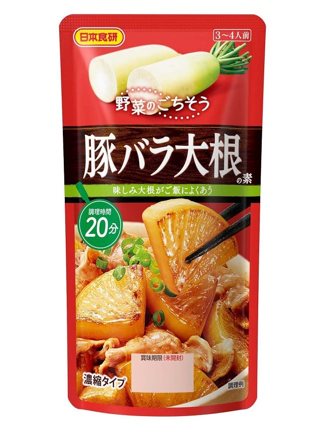 日本食研 豚バラ大根の素 1パック