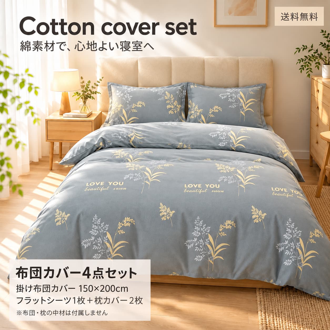 楽天市場】ボタニカル柄（寝具カバーセット｜寝具カバー・シーツ