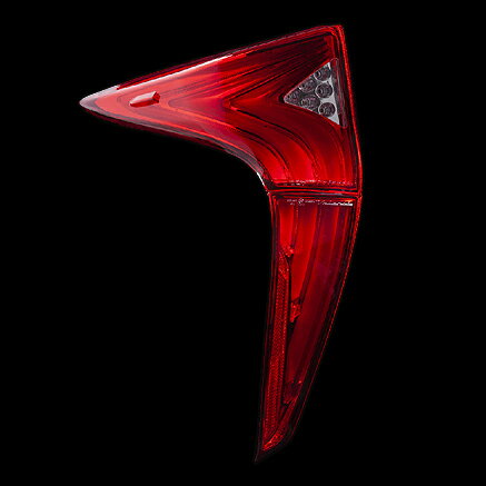 VALENTI ヴァレンティ 50系 TOYOTA PRIUS 50 プリウス 50プリウス テールランプ レッドレンズ JEWEL LED TAIL LAMP Revo TT50PRI-HC-2 テールライト 人気 おすすめ かっこいい 流れるウインカー 車検対応 車検 対応 保安基準適合 プリウス50 レッド 赤