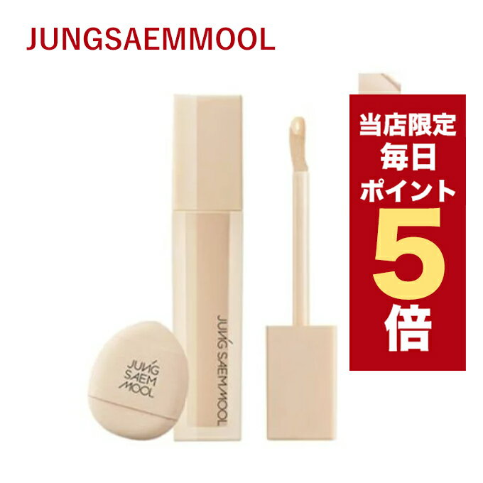 ★当店限定★韓国コスメ コンシーラー ジョンセンムル スキン ヌーダー コンシーラー 6g SPF34/PA++ ※箱だし 3タイプ JUNGSAEMMOOL パフ付き