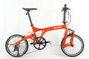 【中古】 R&M 「ライズ アンド ミューラー」 BIRDY AIR 2019年モデル 18インチ 折りたたみ自転車 / バイチャリ浦和ベース