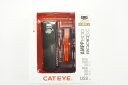 【中古】 CATEYE 「キャットアイ」 AMPP800 HL-EL088RC フロント & RAPID X TL-LD700-R リア ライトセット / バイ...