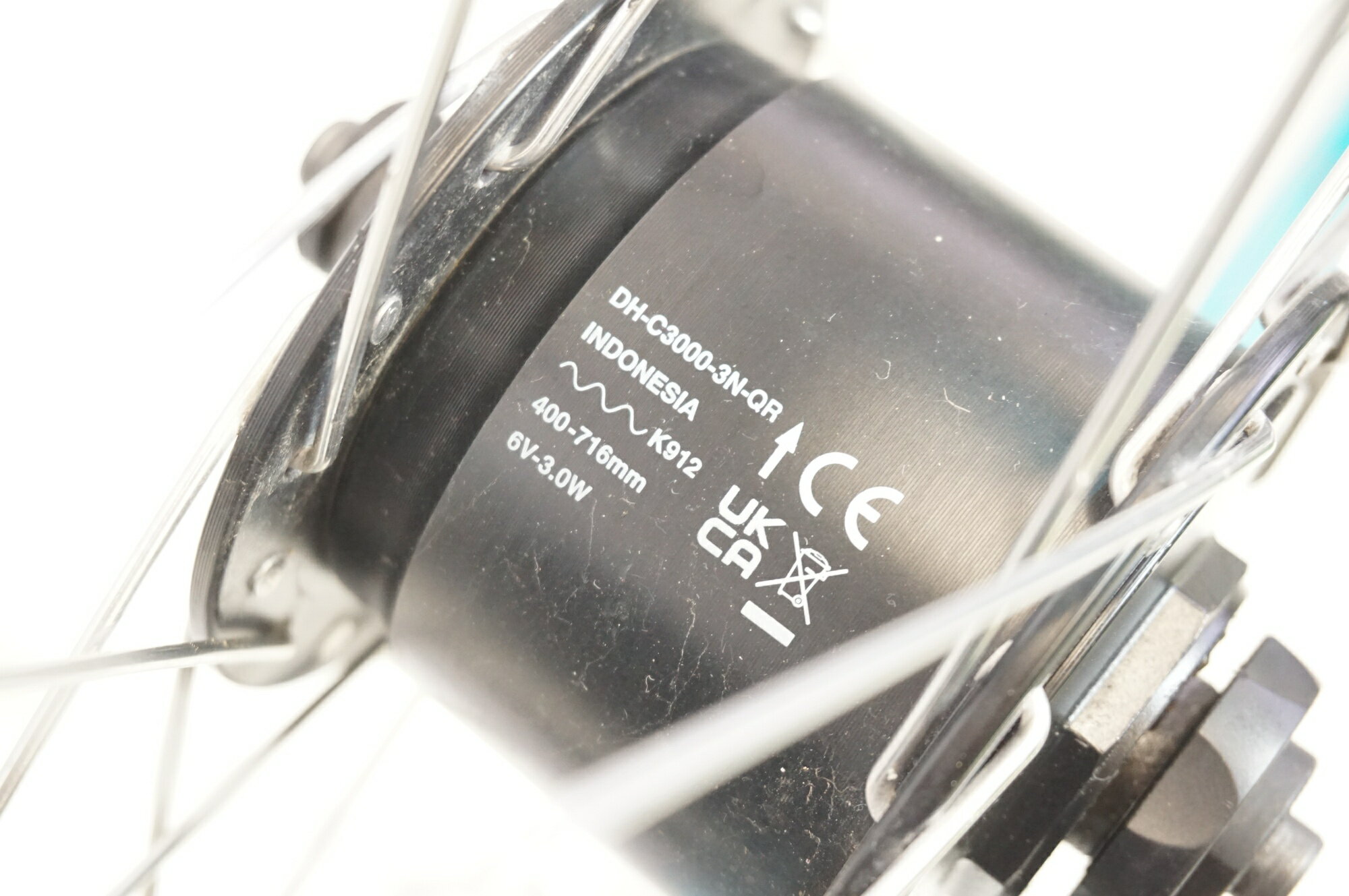 【中古】 ブランド不明 リム SHIMANO NEXUS フロントハブダイナモ SHIMANO RS300 リアハブ 700C ホイールセット / バイチャリ宇都宮店 3
