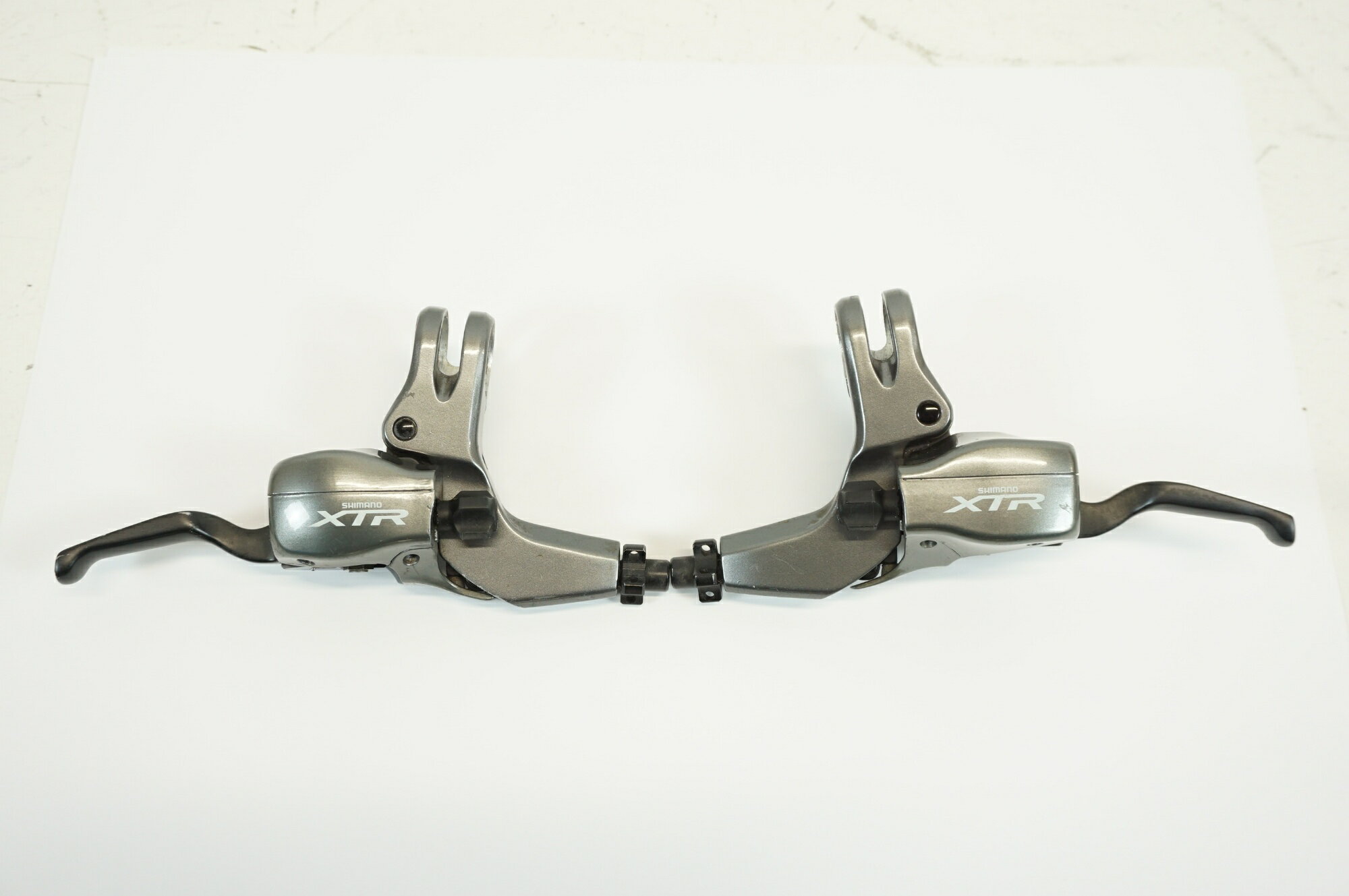 シマノ XTR BR-M970 中古品 ☆中古 シマノ製 XTR Vブレーキ BR-M970 パラレルリンク 前後セット