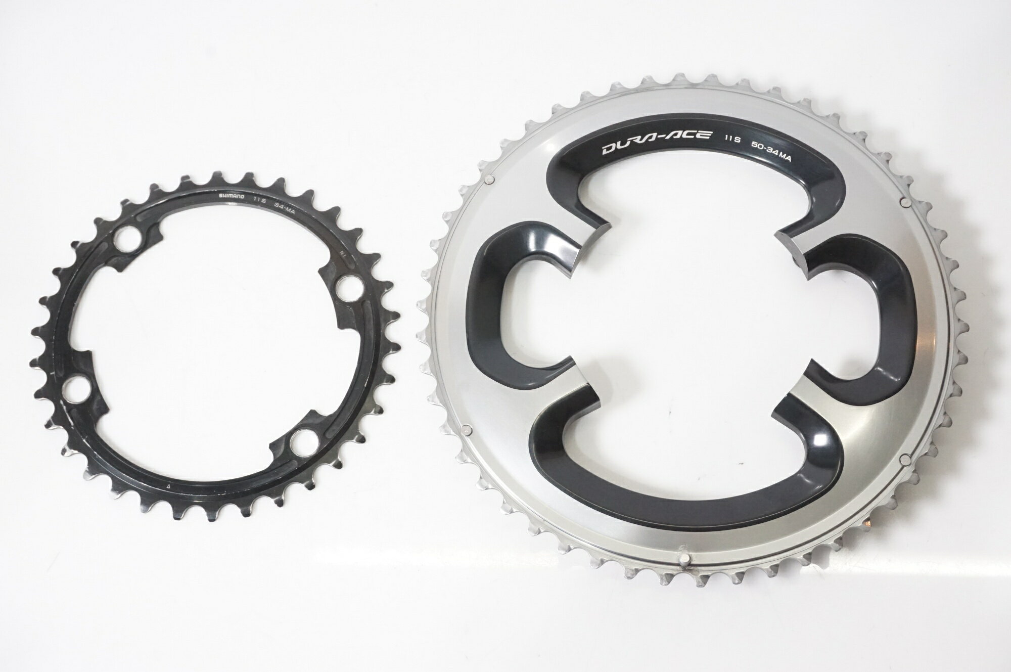 【中古】 SHIMANO 「シマノ」 DURA-ACE FC-9000 50-34T チェーンリング / バイチャリAKIBA店