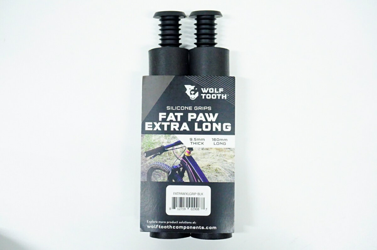 【中古】 WOLF TOOTH 「ウルフトゥース」 FAT PAW EXTRA LONG グリップ / バイチャリ名古屋大須店