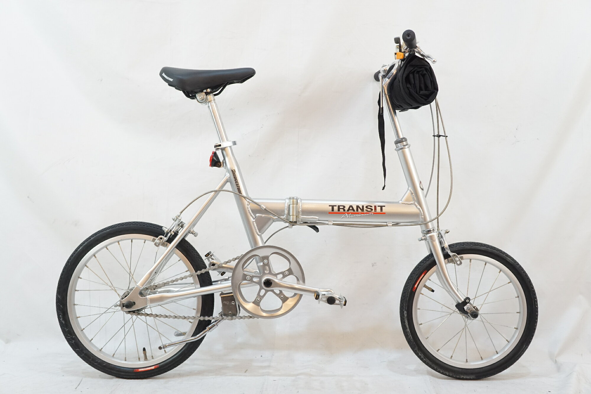 【中古】 BRIDGESTONE 「ブリヂストン」 TRANSIT LIGHT 2006年モデル 16インチ 折り畳み自転車 / バイ..