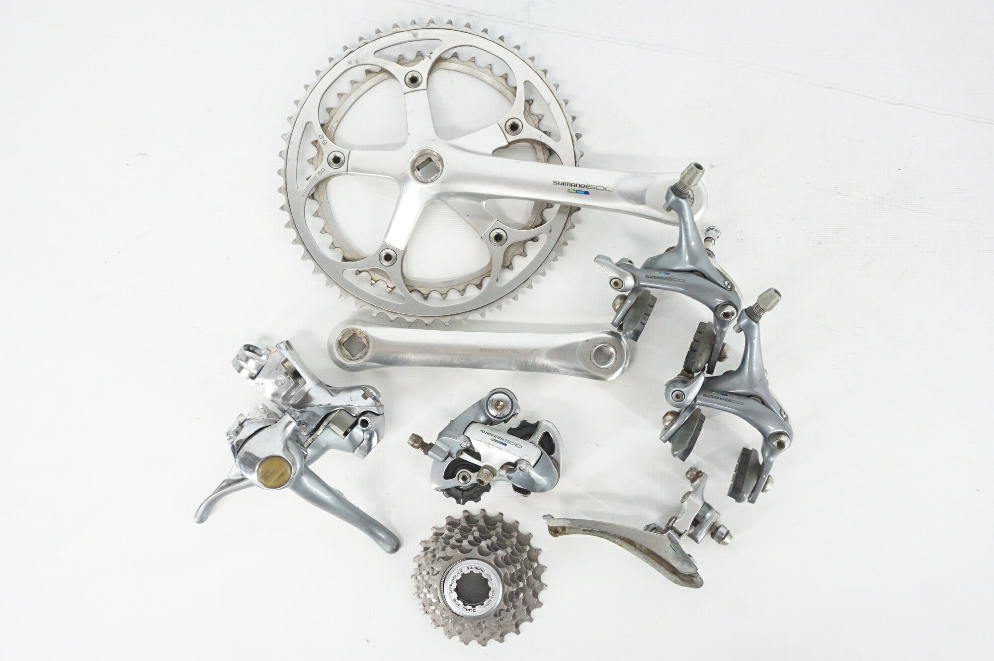 【中古】 ジャンク SHIMANO 「シマノ」 600 6400系 コンポセット / バイチャリ阪急塚口店