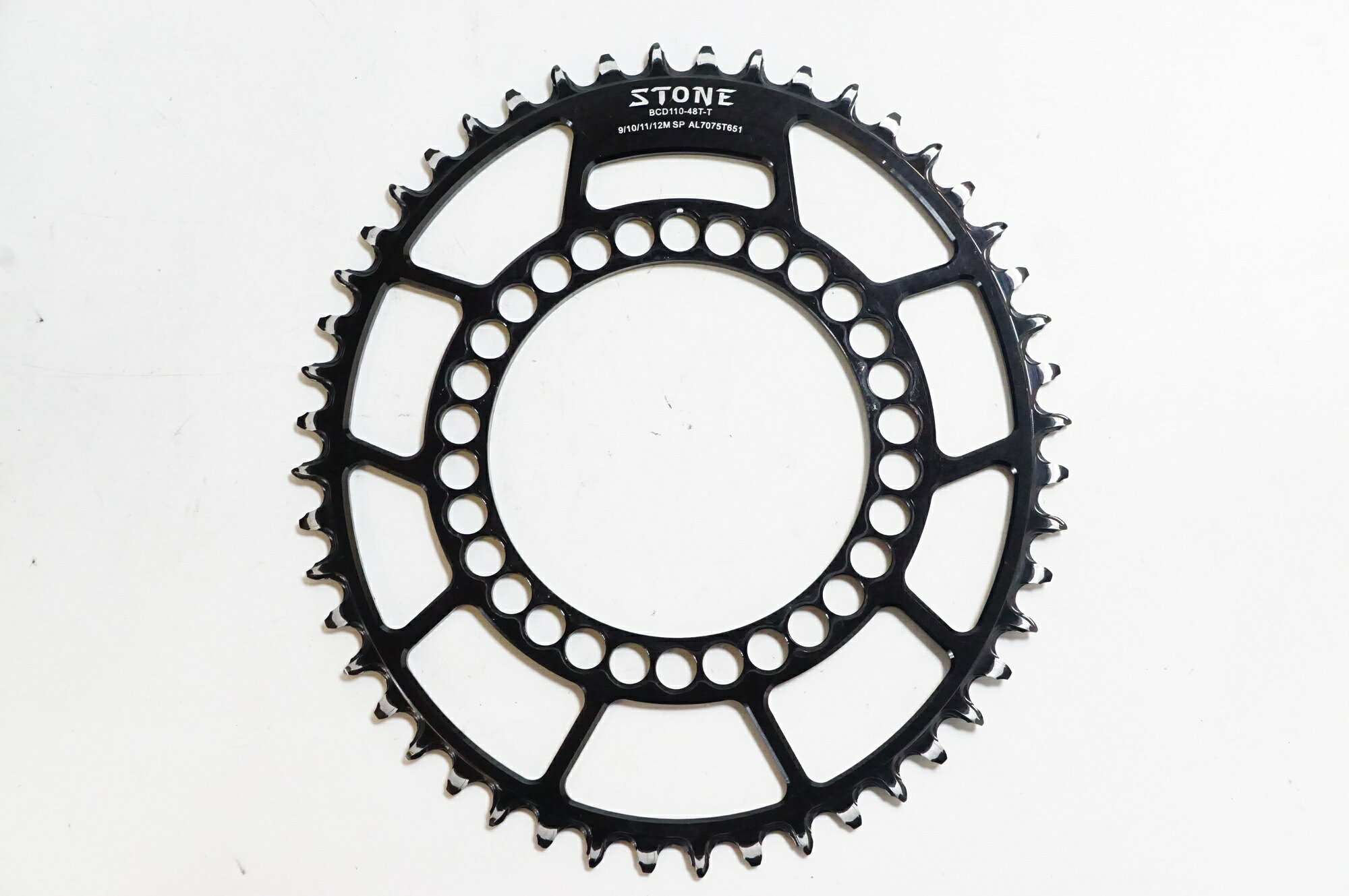 【中古】 STONE 「ストーン」 楕円 ナローワイド 48T チェーンリング / バイチャリ熊谷店