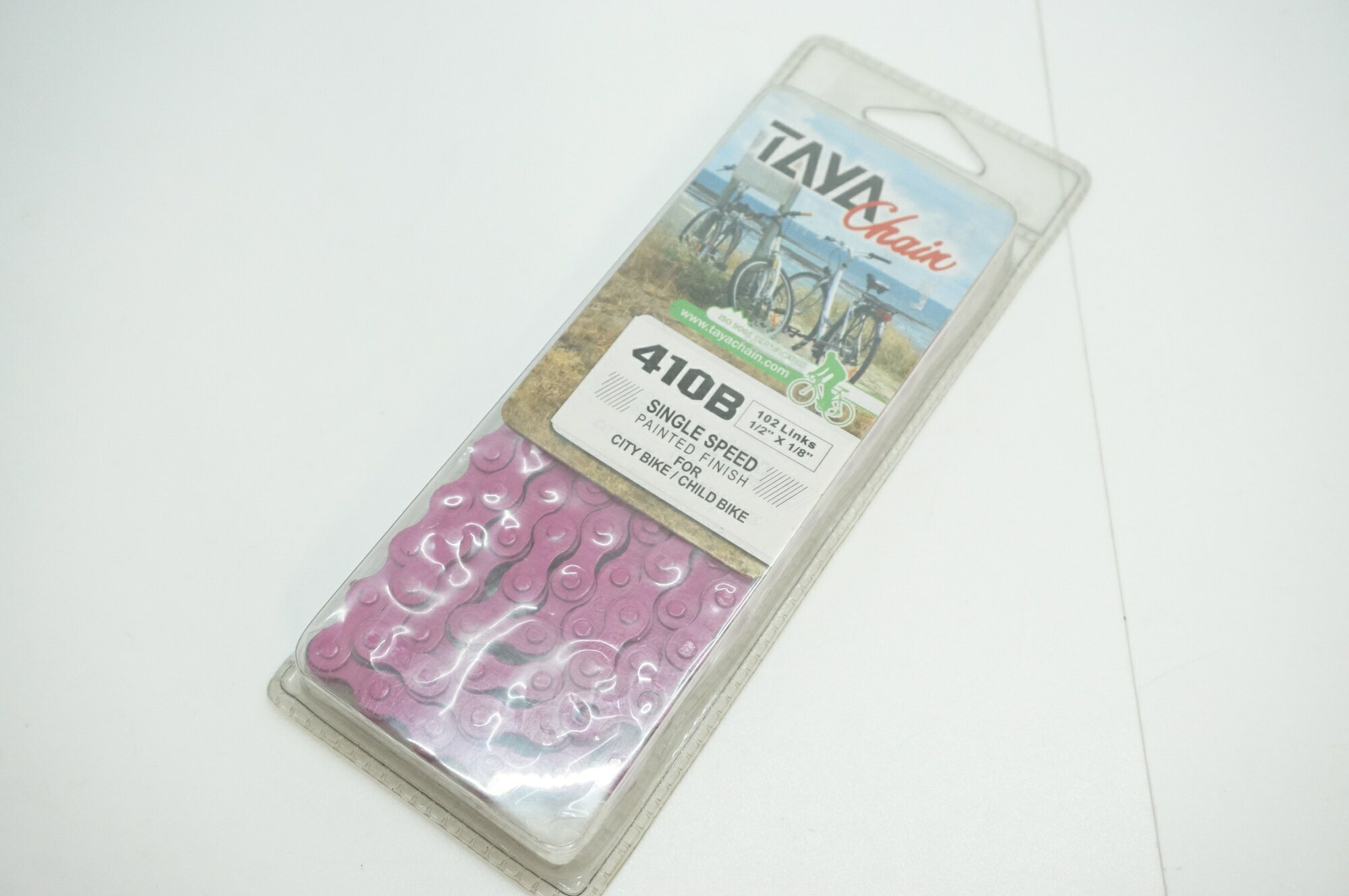 ■付属品・パッケージ（付属品につきましては、画像に掲載しているものが全てになります。）■状態・パッケージのダメージ、経年劣化がございます。・チェーン自体は未使用品と思われますが長期保管による経年劣化の可能性がございます。 ■注意事項【在庫について】 在庫管理は細心の注意を払い行なっておりますが、システムの都合により在庫有と表記の商品につきましても、実在庫の反映との時間差により在庫が無い場合がございます。弊社はそれに伴う全てにおいて一切の責任は負いかねます事、何卒ご了承くださいませ。ご注文頂きました商品のご用意が出来かねました場合は、お電話とメールにてキャンセルご承諾お願いのご連絡をさせて頂きます。【掲載画像について】撮影方法やお客様の閲覧環境により、実際の商品とは違った色の見え方となる場合がございます。上記理由による返品、変更、キャンセルは一切お受け致しかねますまたシステム等の不備により、商品ページに別商品が含まれている、別カラー・仕様が掲載されている、商品情報に誤表記がある場合がございますご不明点がございましたら必ずご注文前にお問い合わせくださいませ。