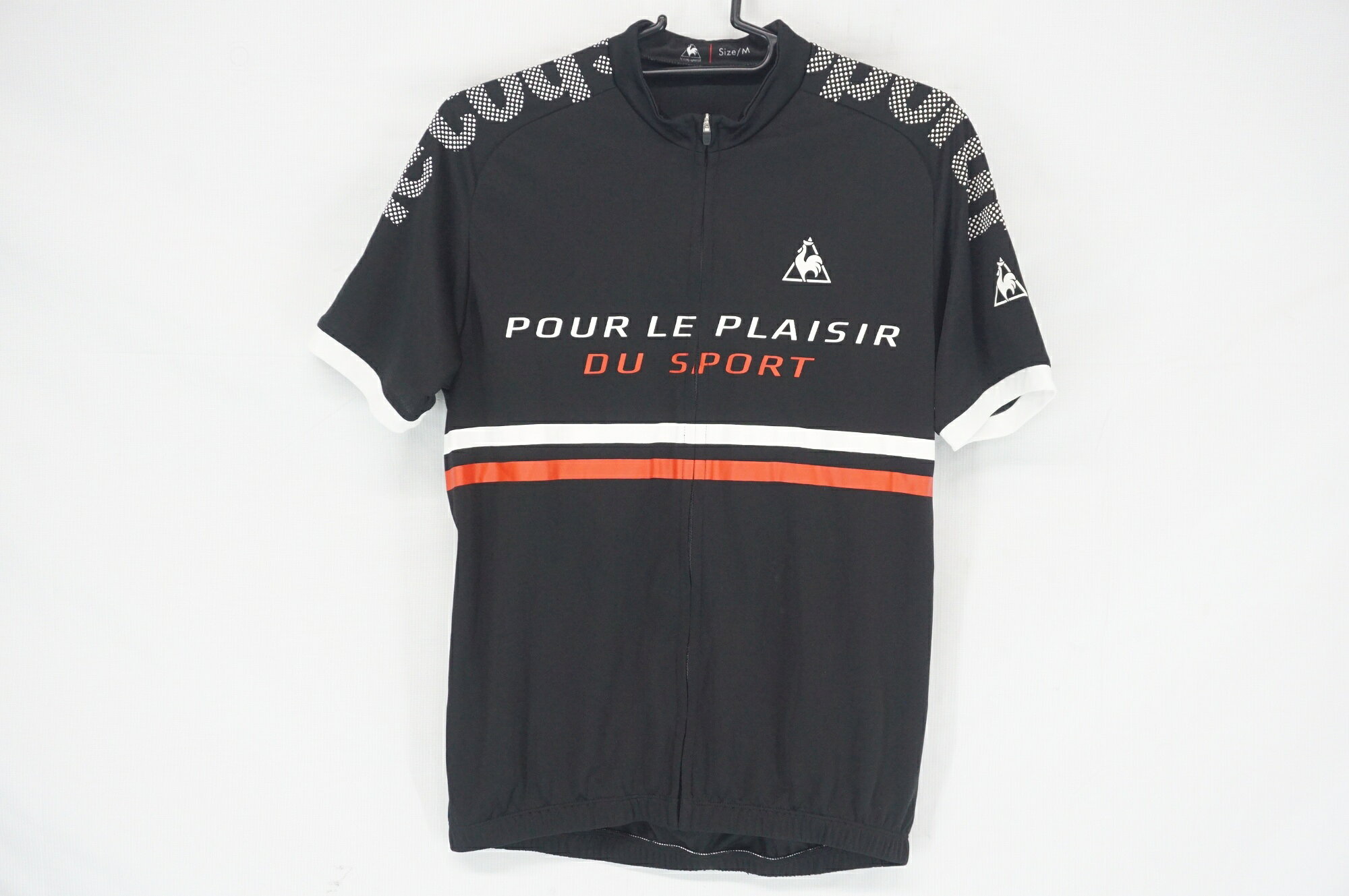 【中古】 LE COQ SPORTIF 「ルコックスポルティフ」 Mサイズ 半袖ジャージ / バイチャリ阪急塚口店