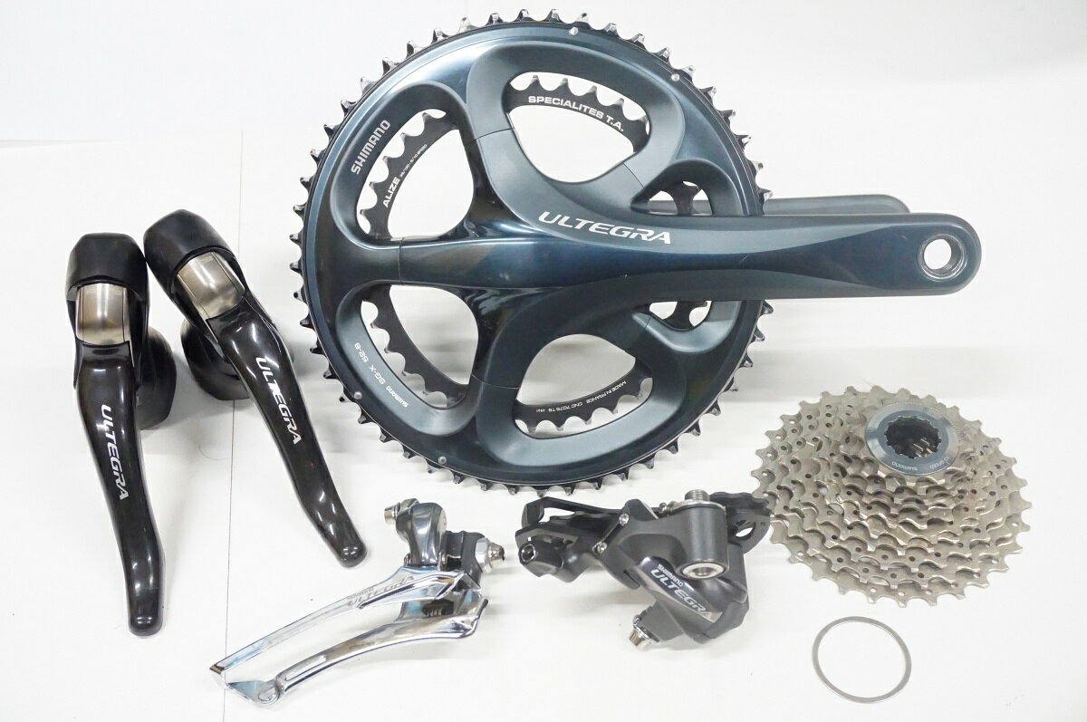 ◻️美品ULTEGRA 6700系 2×10s クランク キャリパーブレーキセット