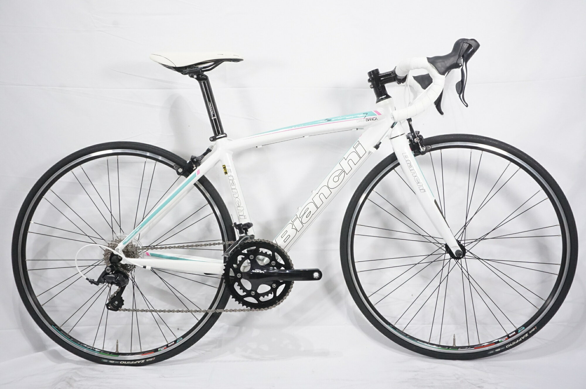 【中古】 BIANCHI「ビアンキ」VIA NIRONE7 SORA DAMA BIANCA 2016年モデル ロードバイク / バイチャリAKIBA店