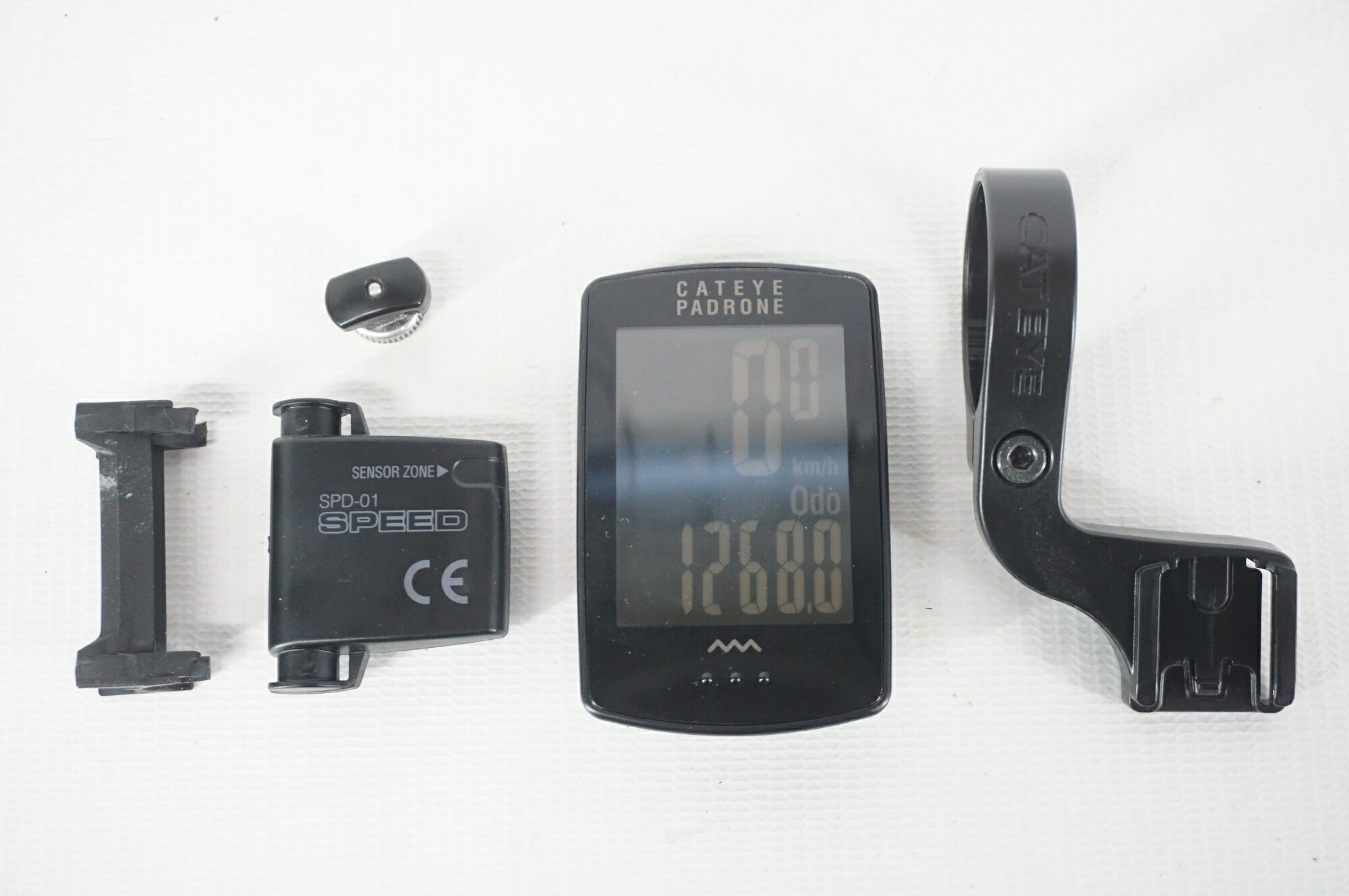 【中古】 CATEYE 「キャットアイ」 PADRONE CC-PA100W サイクルコンピューター / バイチャリ阪急塚口店