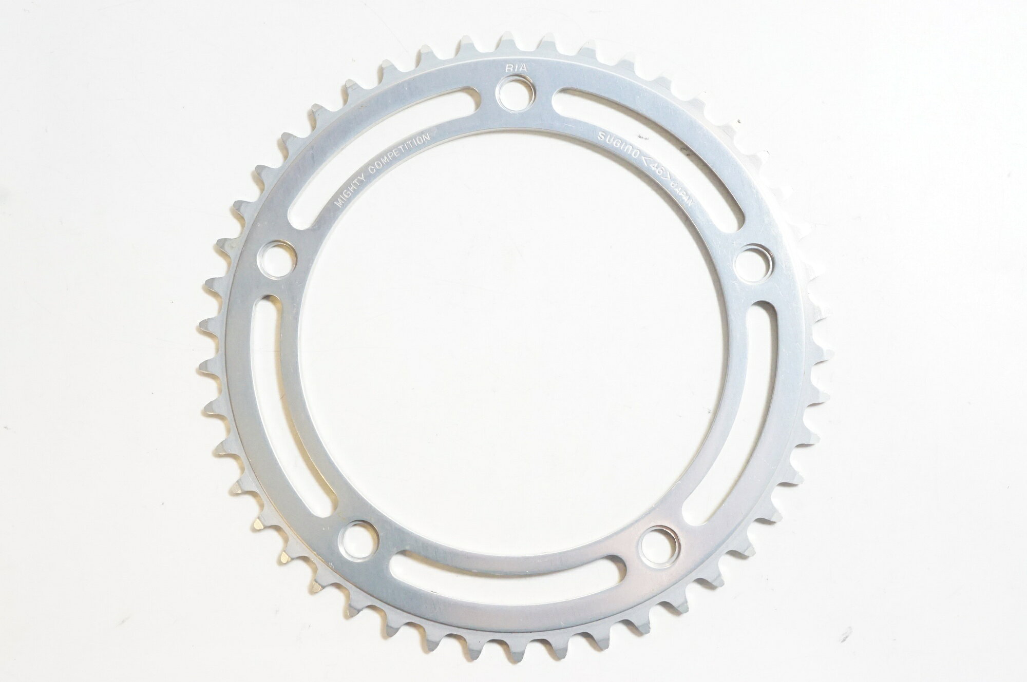 パーツ sugino mighty competition BIA Sugino Mighty Competition Track Crank Set / 52 / 165 mm
