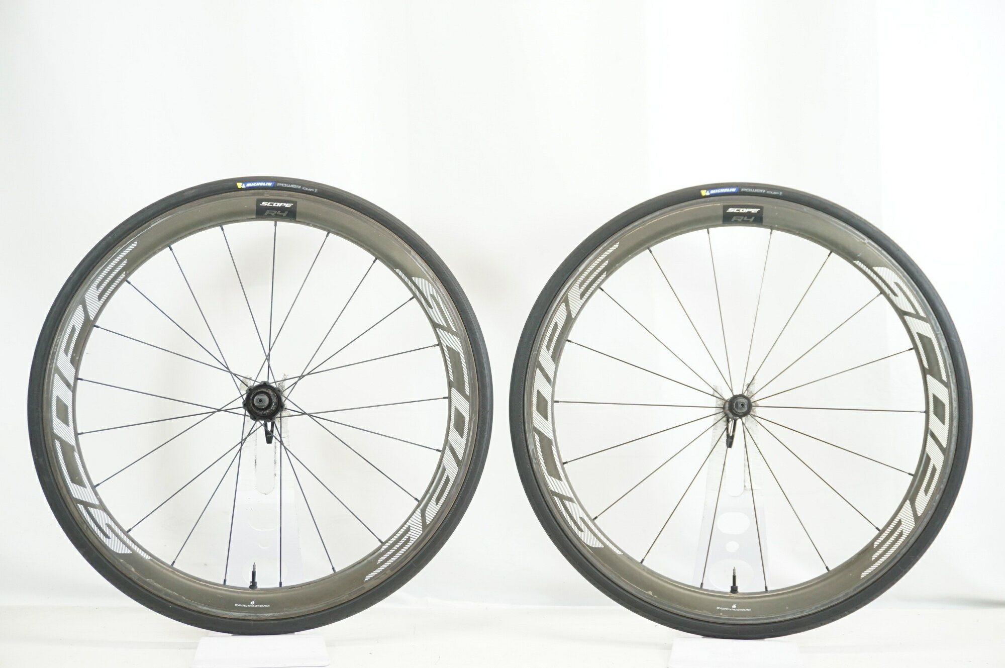 【中古】 SCOPE 「スコープ」 R4 RIM カーボン SHIMANO 11s ホイールセット / バイチャリ宇都宮店
