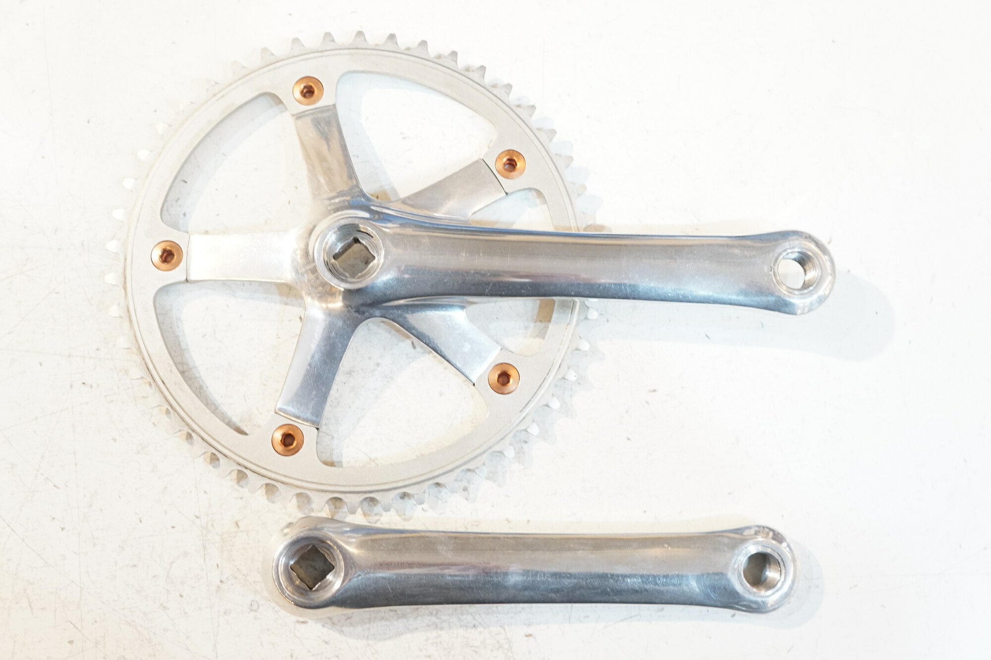 【中古】 SHIMANO 「シマノ」 DURA-ACE FC-7600 46T 165mm クランク / バイチャリ浦和ベース