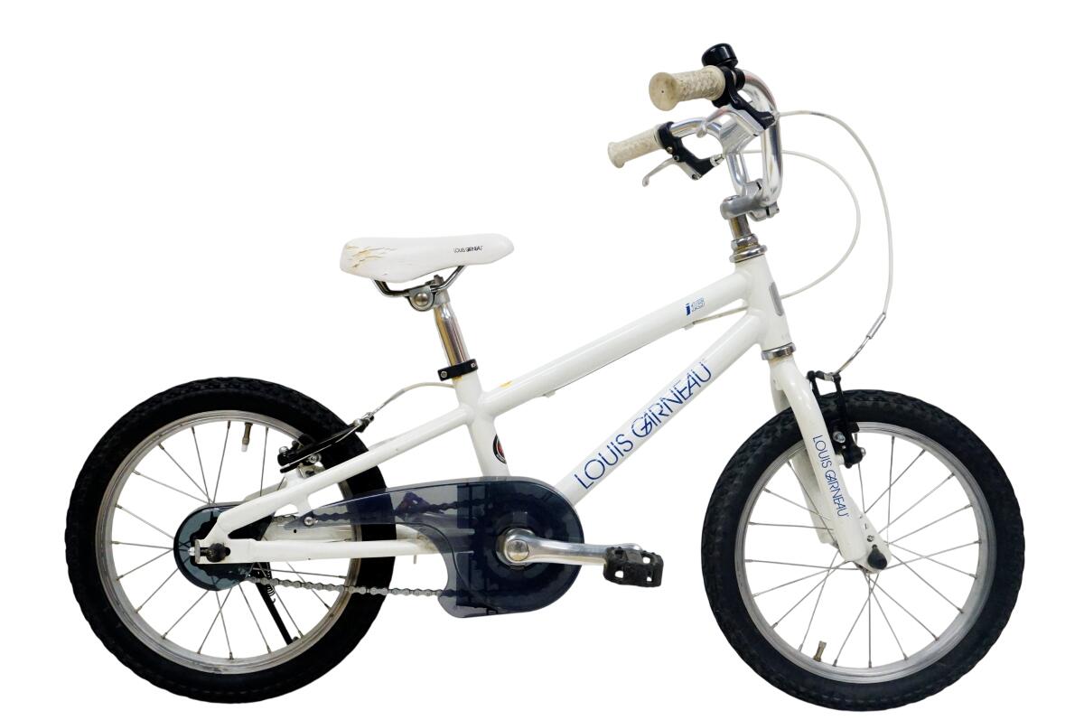 ■商品情報 メーカーサイズ:16インチ 適応身長:95-115cm(目安) フレーム材質:アルミ フロントフォーク:スチール ブレーキ:TEKTRO クランク:純正 28T 127mm シートポスト:純正 ハンドル:純正 470mm ステム...