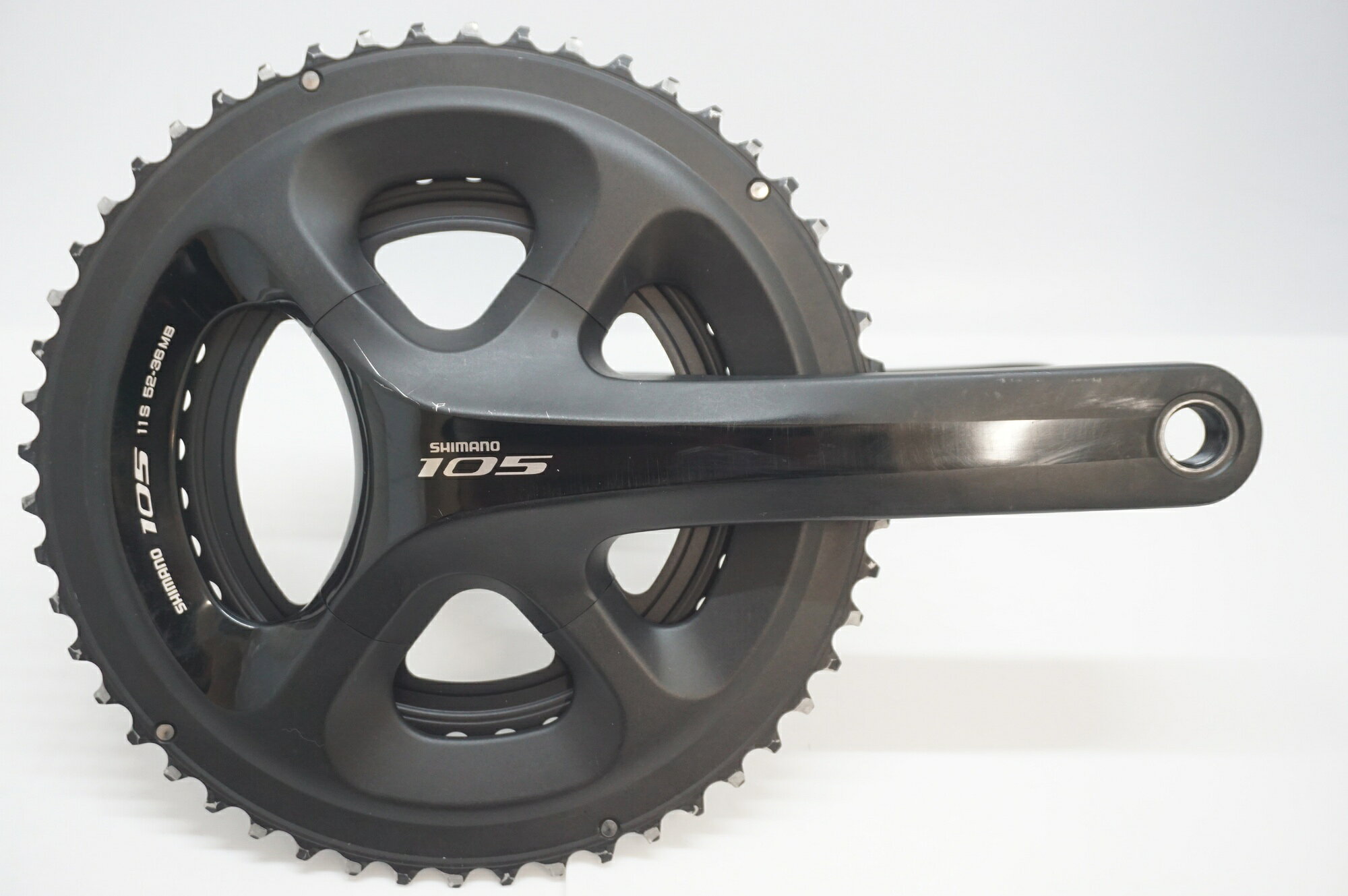 楽天市場】105 クランク 52－36 172．5mmの通販