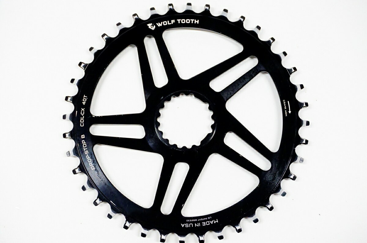 【中古】 WOLF TOOTH 「ウルフトゥース」 DROP-STOP 40T チェーンリング / バイチャリ名古屋大須店