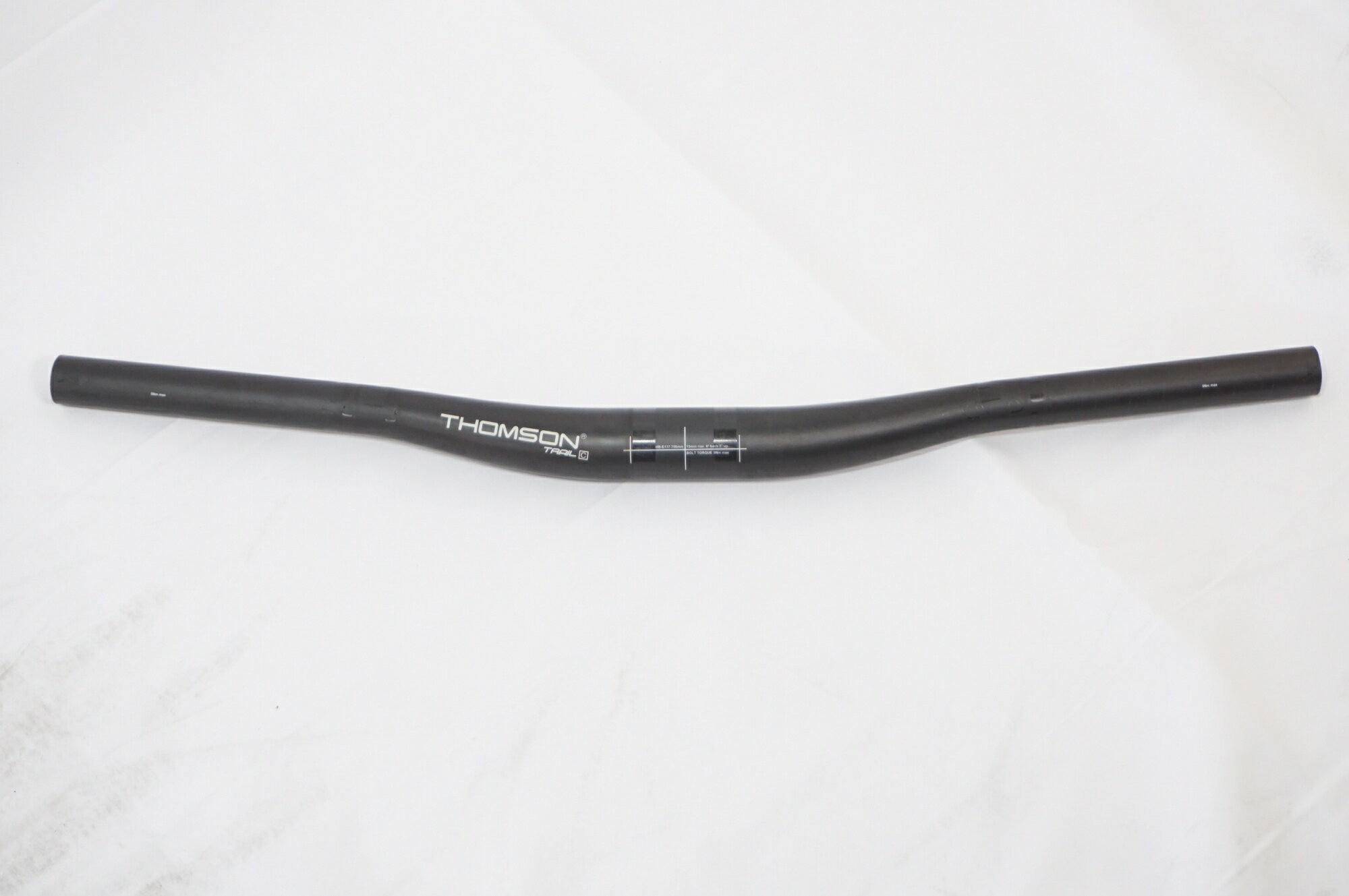 【中古】 THOMSON 「トムソン」 TRAIL C カーボン φ31.8 550mm ハンドル / バイチャリAKIBA店