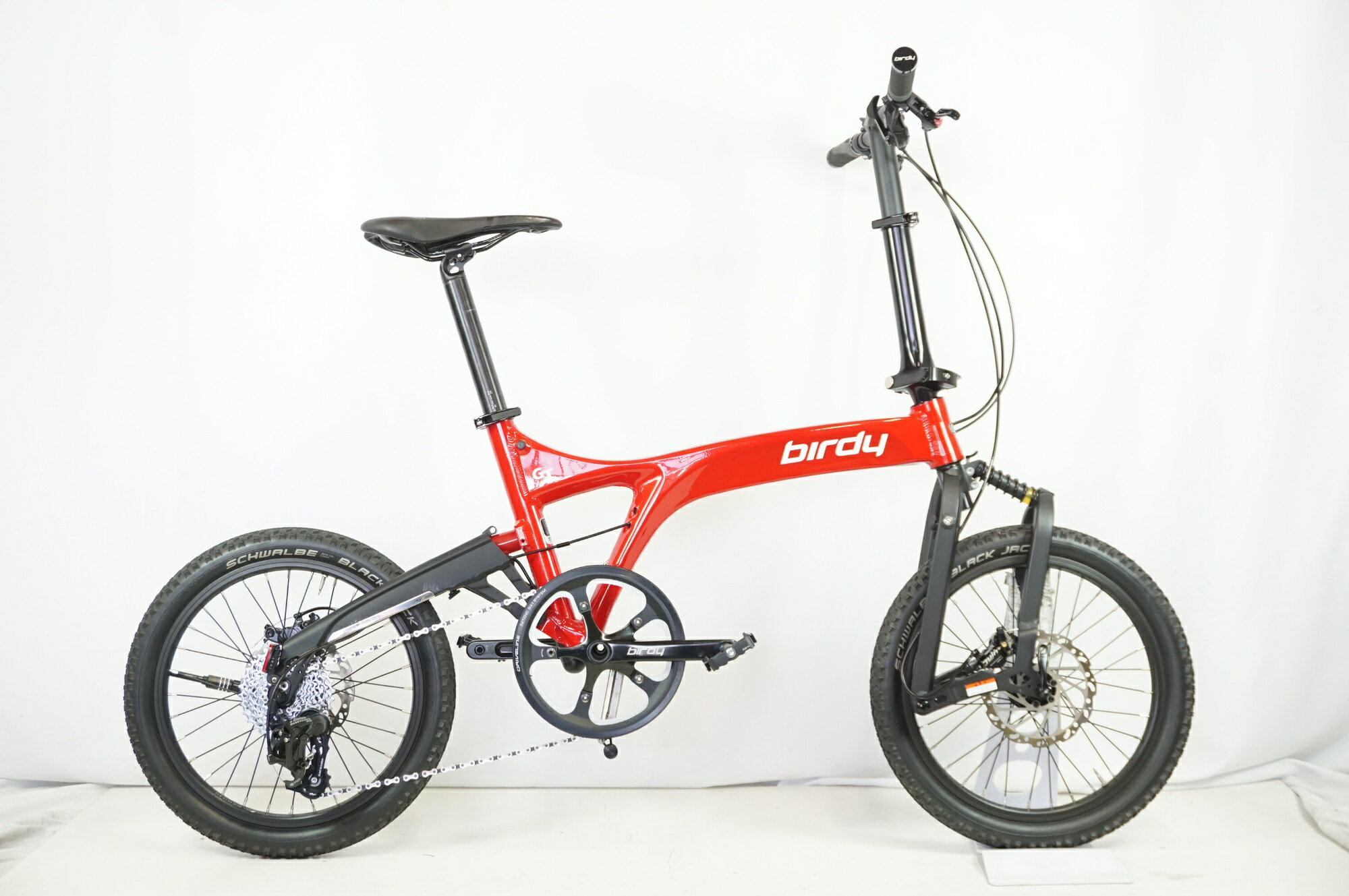 【中古】 PACIFIC 「パシフィック」 BIRDY GT 2022年頃モデル 18インチ 折り畳み自転車 / バイチャリ宇都宮店