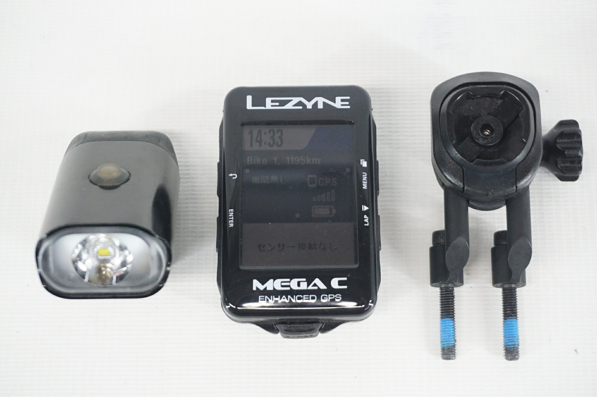 【中古】 LEZYNE 「レザイン」 MEGA C サイクルコンピューター / バイチャリ阪急塚...