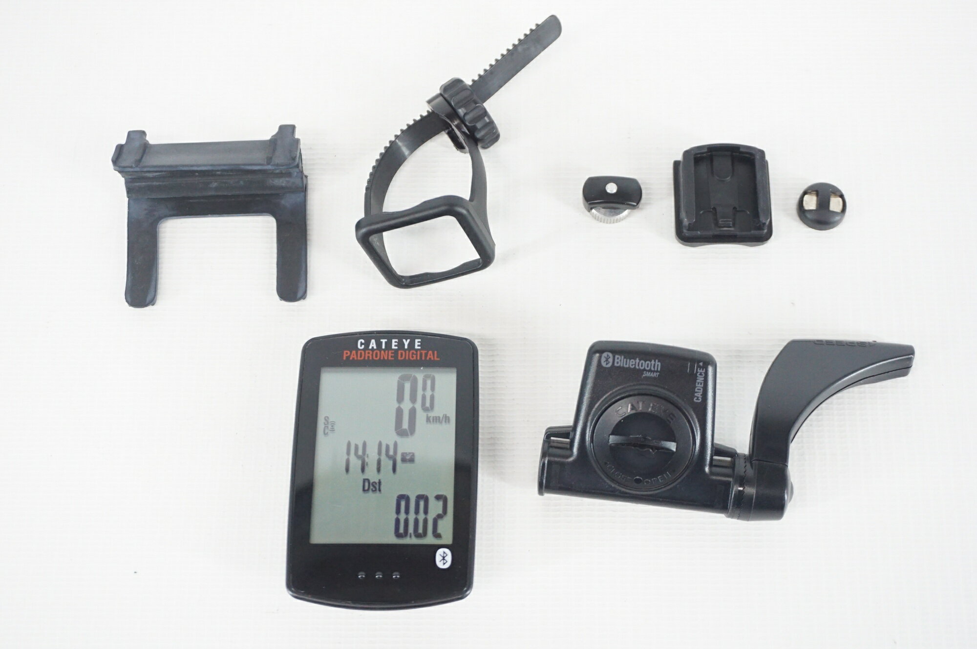 【中古】 CATEYE 「キャットアイ」 PADRONE DIGITAL CC-PA400B サイクルコンピューター / バイチャリ阪急塚口店