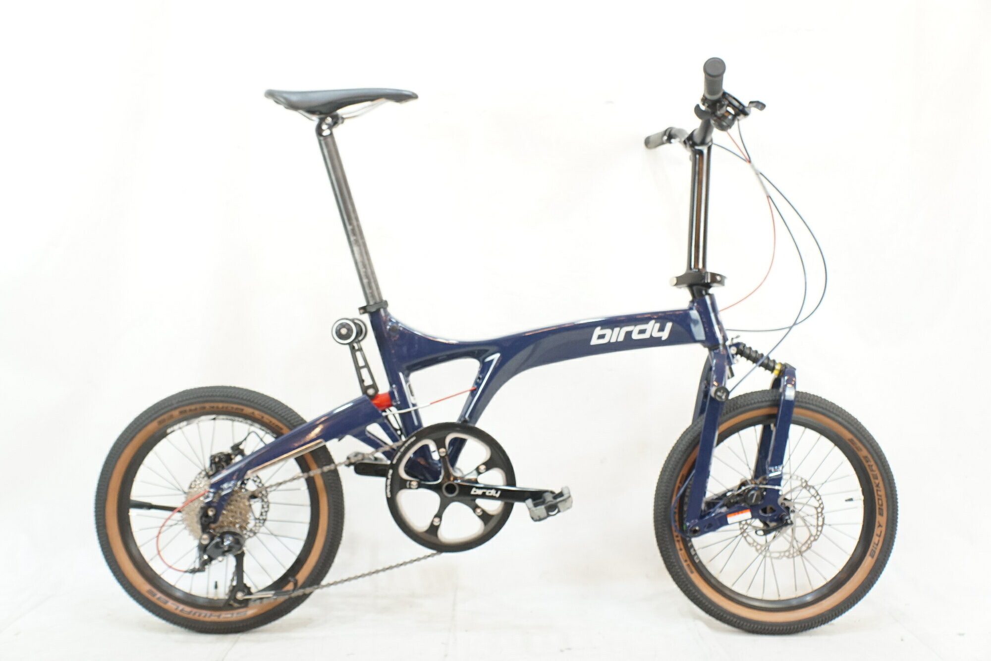 【中古】 R&M 「ライズアンドミューラー」 BIRDY AIR 2022年モデル 18インチ 折りたたみ自転車 / バイチャリ浦和ベース