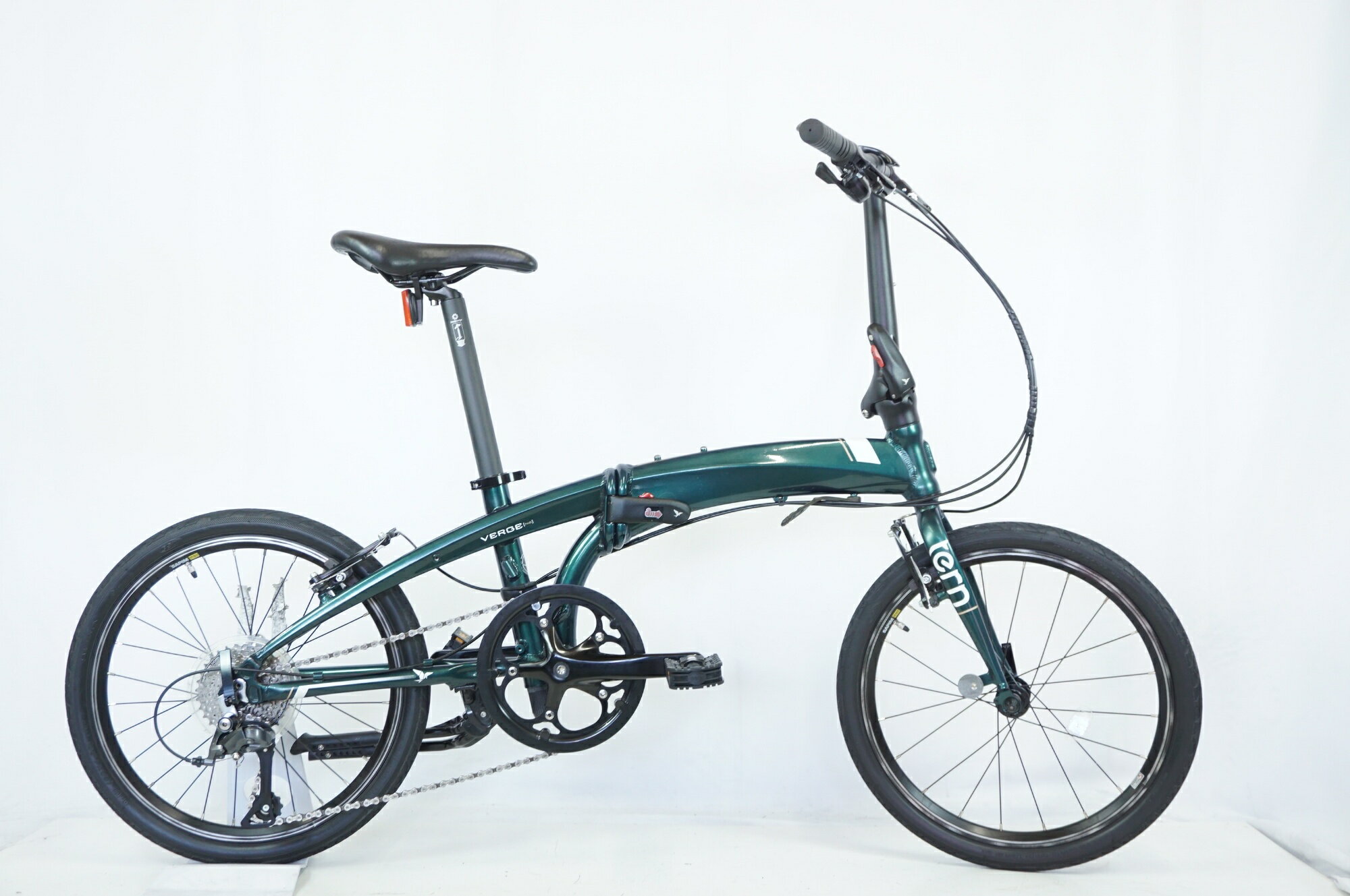 tern ターン　VERGE P9　軽量アルミフレーム　9speed　ホワイト tern Verge P9 商品紹介！ | 自転車買取クラウンギアーズブログ