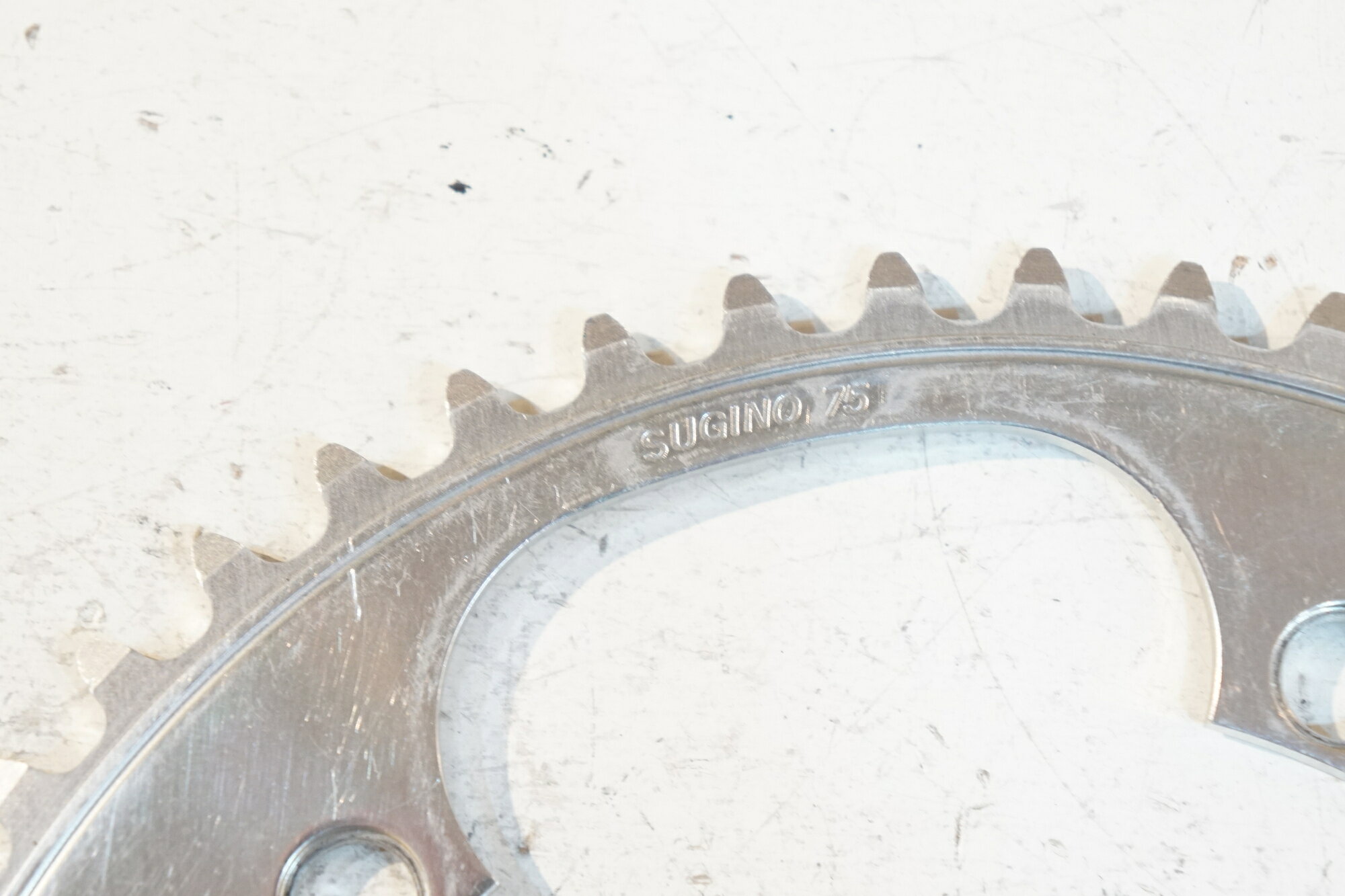 【中古】 SUGINO 「スギノ」 75 NJS 144mm 50T チェーンリング / バイチャリ浦和ベ...