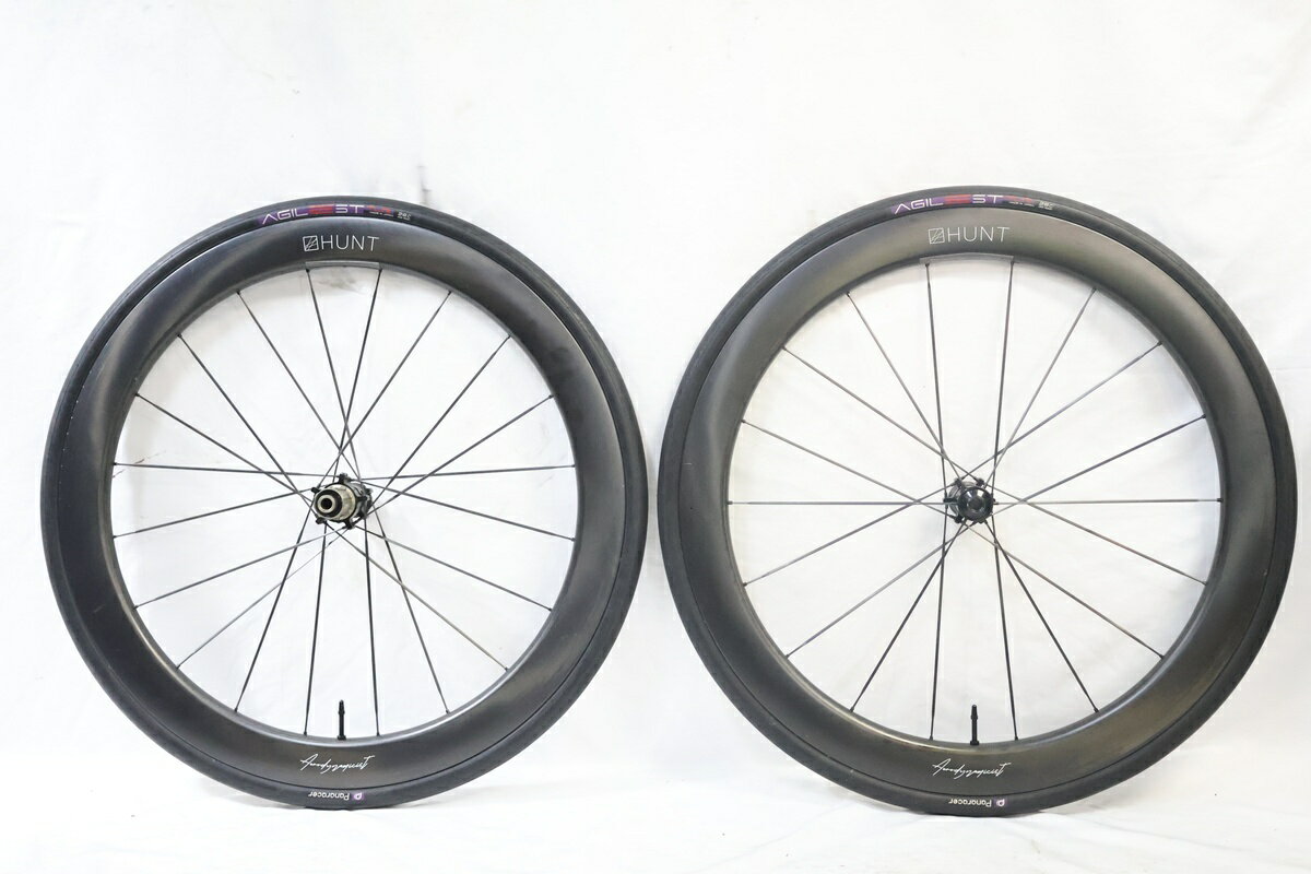 Rakuten - 【中古】 HUNT 「ハント」 54 AERODYNAMICIST CARBON DISC シマノ 11速 ホイールセット / バイチャリ高知店