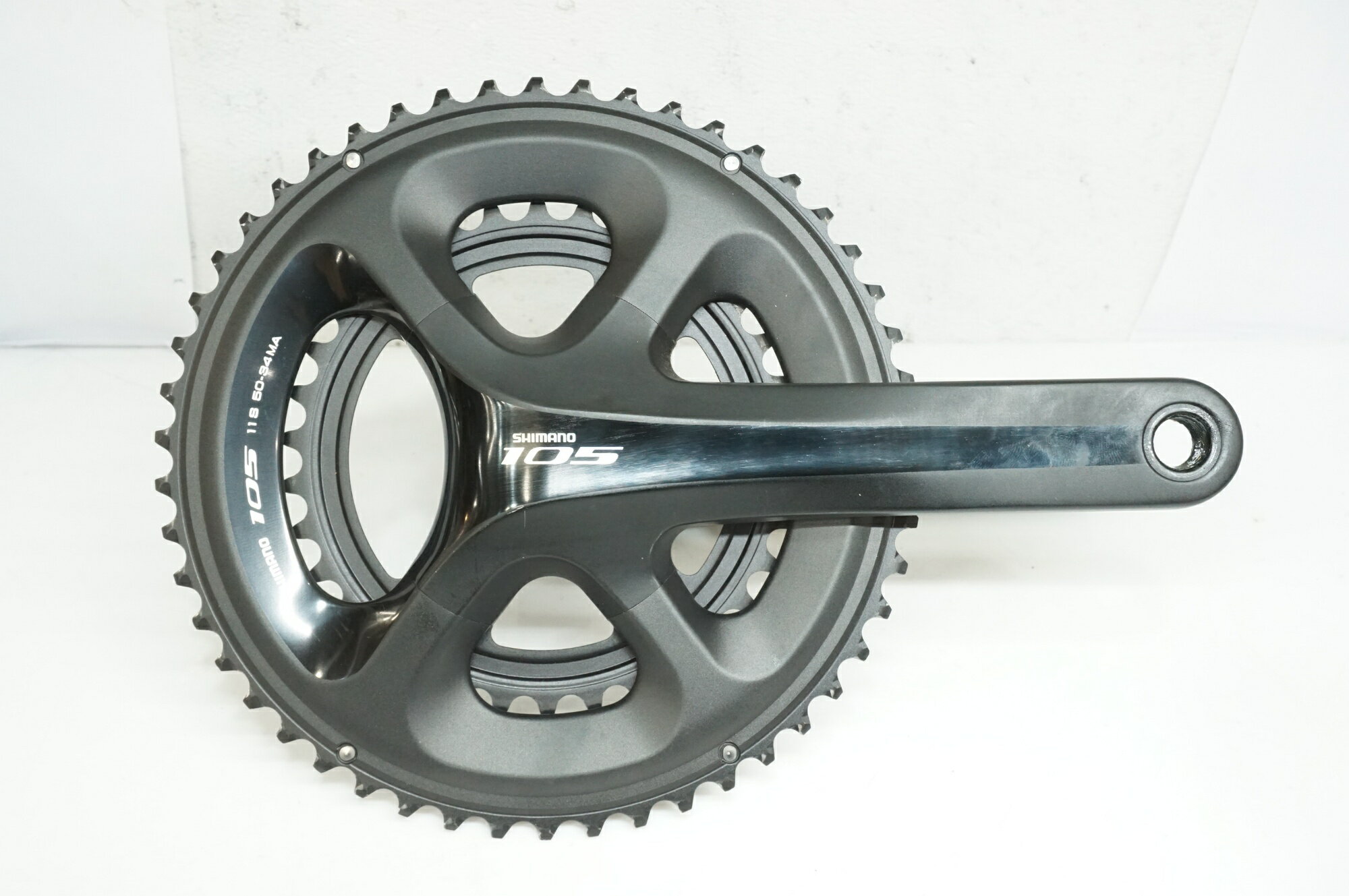 シマノ クランク 105 34 50の通販 SHIMANO 105 クランクセット50-34