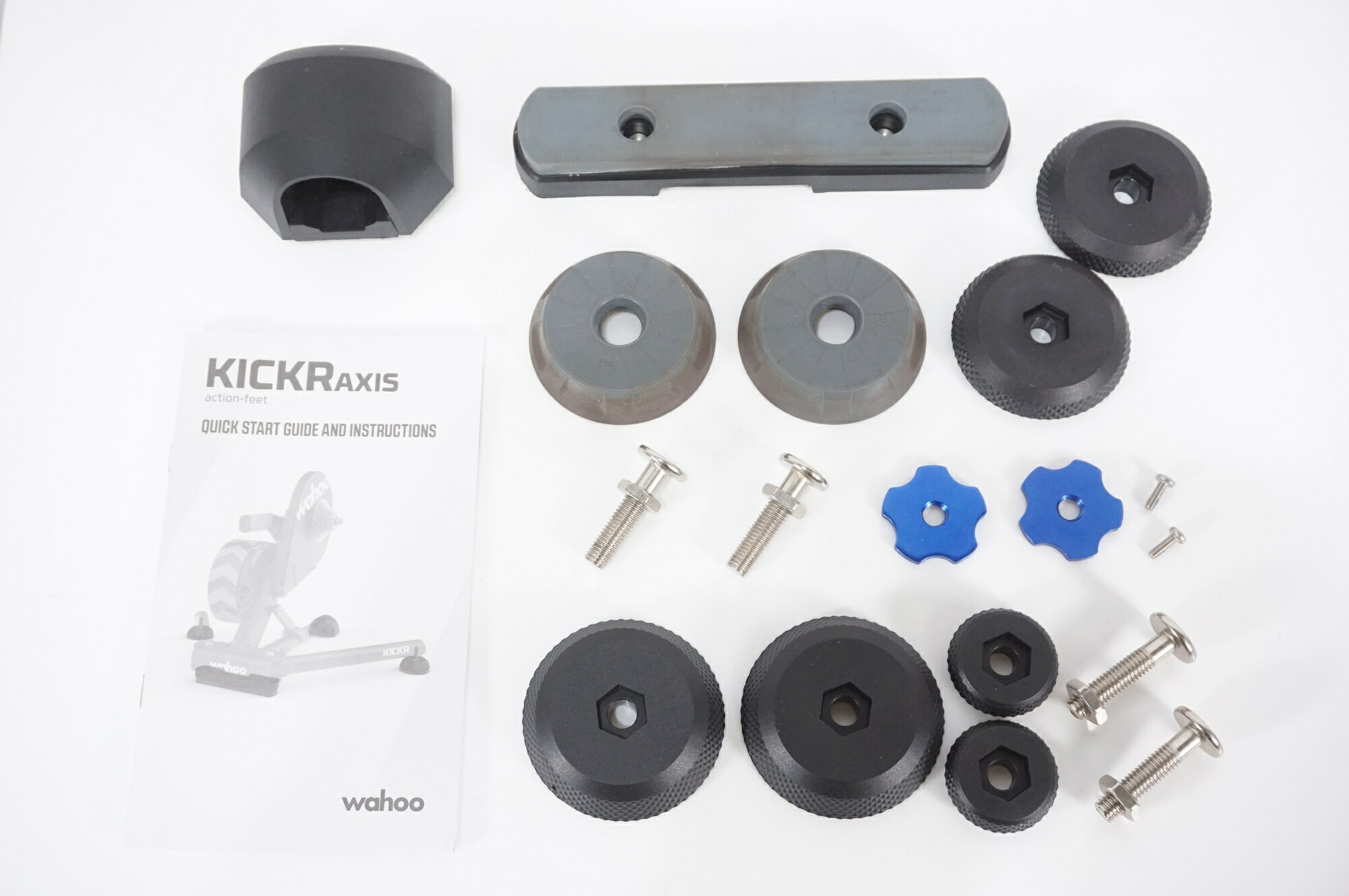 wahoo KICKR V4 スマートバイクトレーナー + AXIS FEET ワフー Wahoo キッカーV4 KICKR V4 AXIS FEET付 シマノフリー