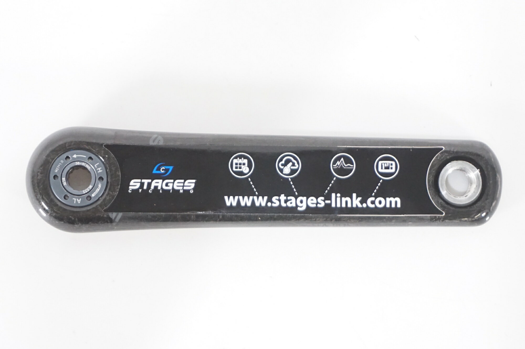 【中古】 STAGES CYCLING 「ステージズ」 S30L-EG CARBON BB30 175mm 左クランクアーム / バイチャリAKIBA店