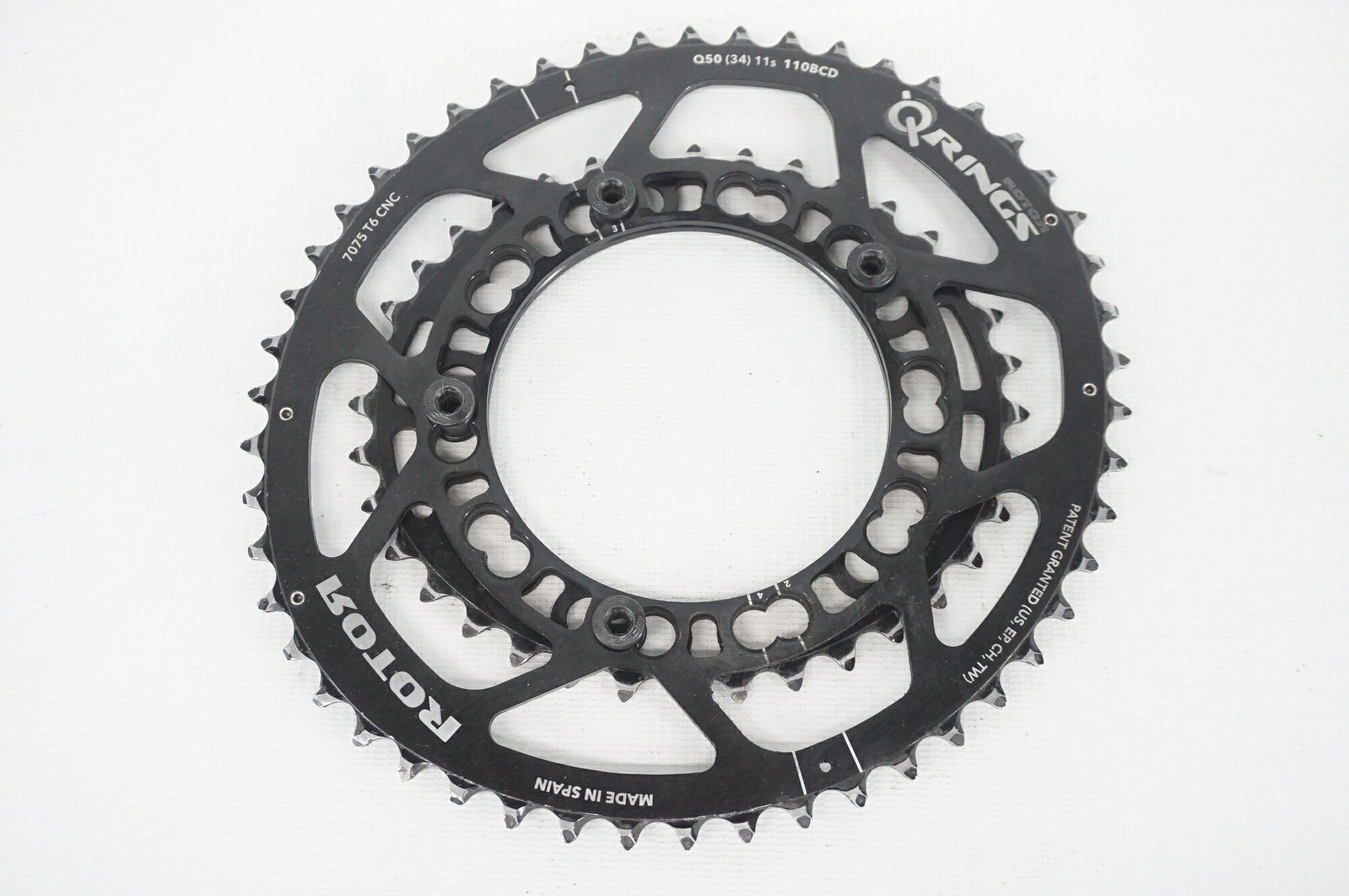 【中古】 ROTOR 「ローター」 QRINGS 11s 50-36T チェーンリング / バイチャリ阪急塚口店