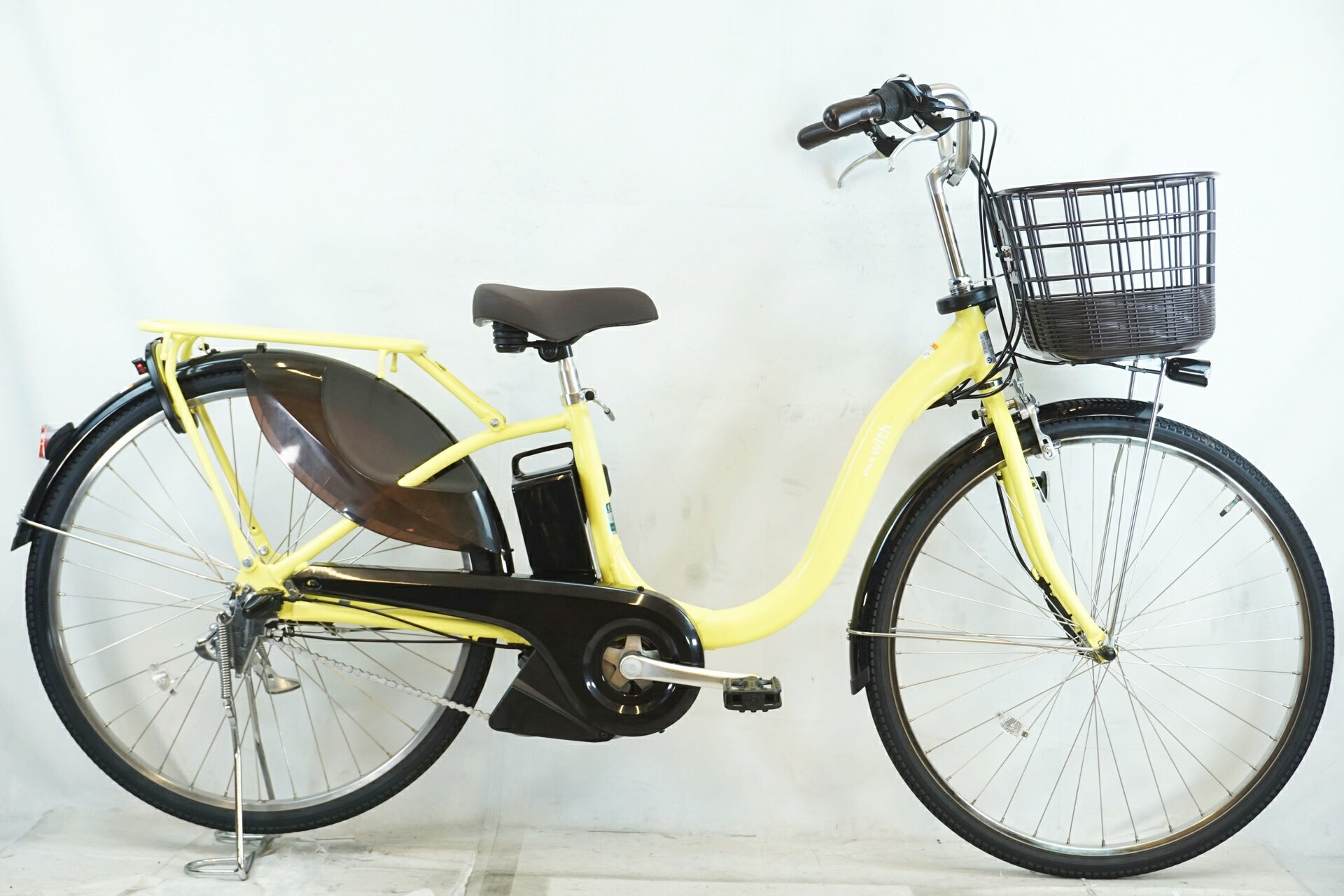 Panasoni （National） - 【中古】 YAMAHA 「ヤマハ」 PAS WITH PA26W 2025年モデル 電動アシスト自転車 / バイチャリ有明ガーデン店