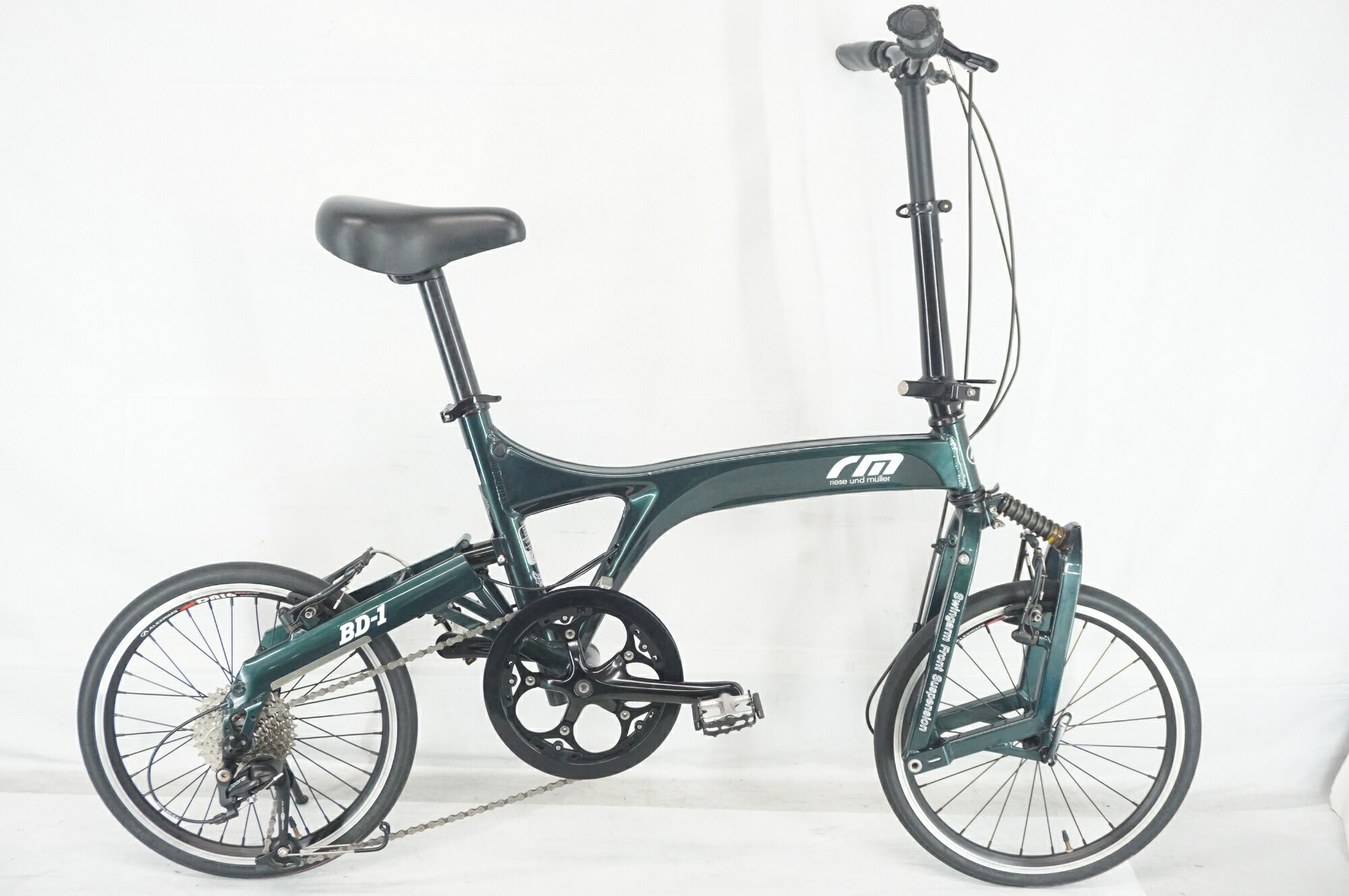 【中古】 R&M 「ライズアンドミュラー」 BD-1 2008年頃 18インチ 折り畳み自転車 / バイチャリ阪急塚口店