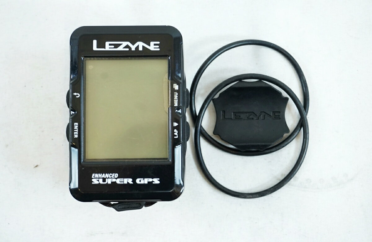 【中古】 LEZYNE 「レザイン」 ENHANCED SUPER GPS サイクルコンピューター / バイ...