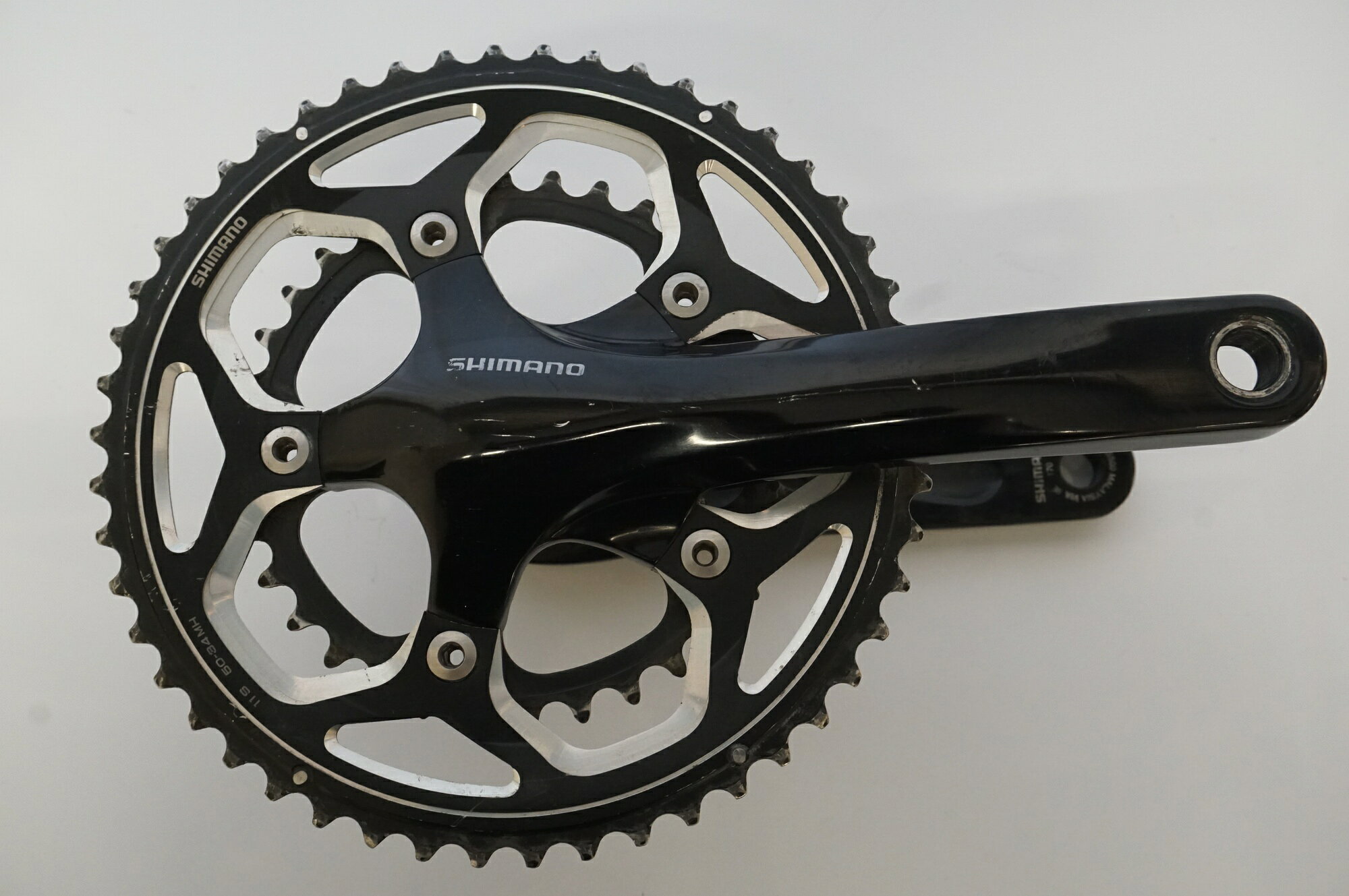 楽天市場】fc－rs510の通販 Shimano FC-RS510 クランクセット 50-34 