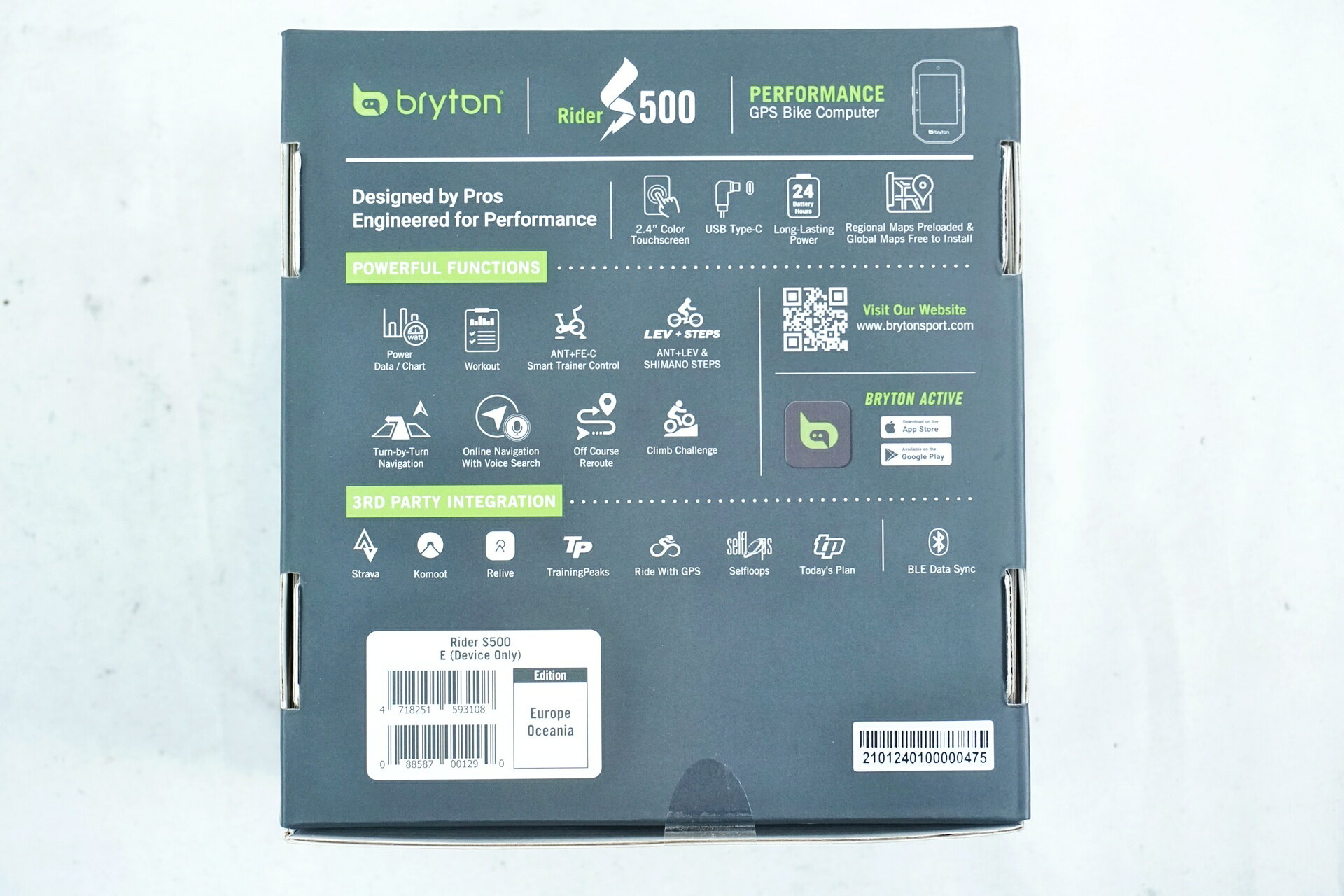 【中古】 BRYTON 「ブライトン」 RIDER S500 サイクルコンピューター / バイチャリ...