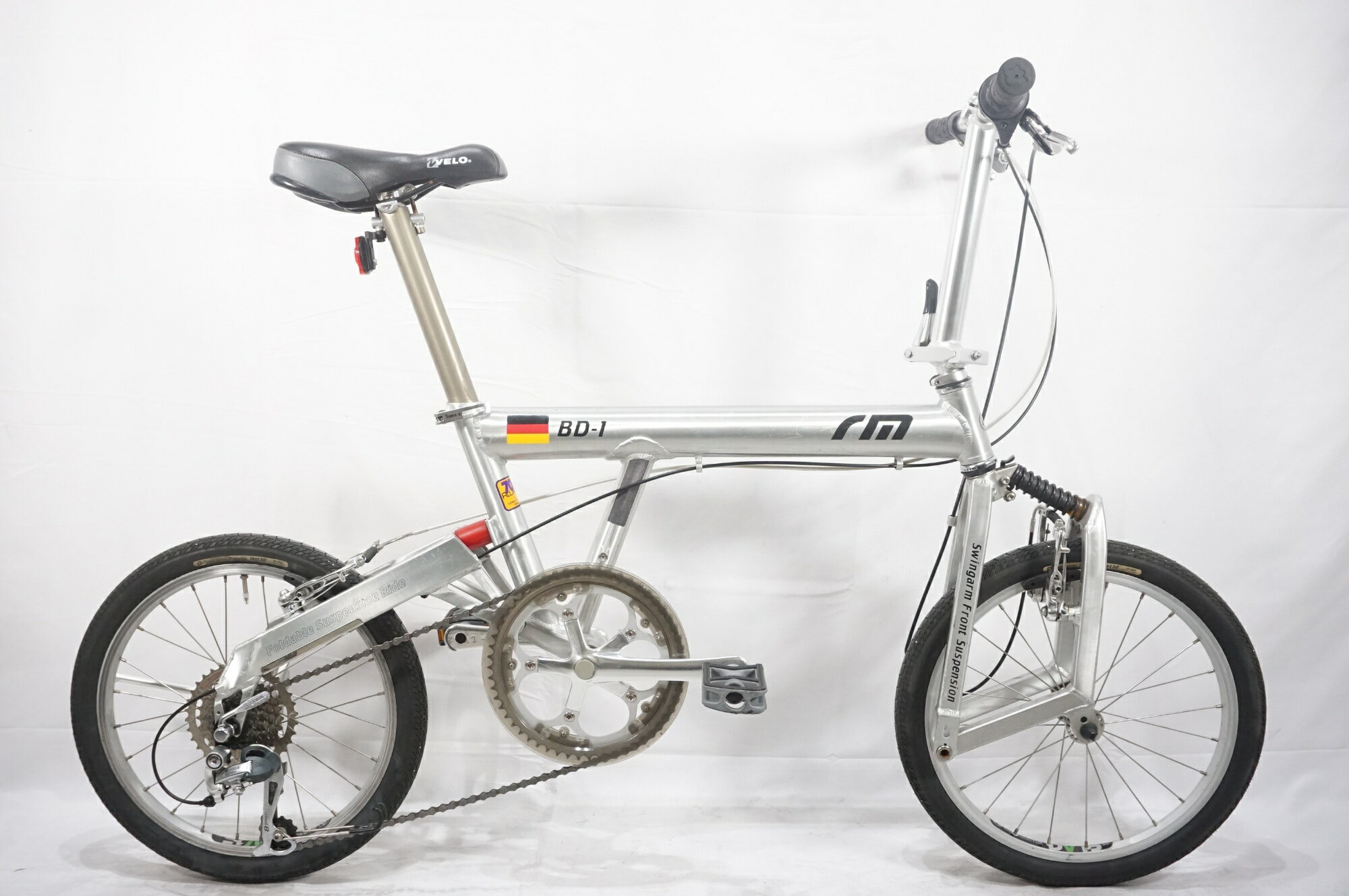 【中古】 R&M 「リーズアンドミュラー」 BD-1 2008年モデル 18インチ 折りたたみ自転車 / バイチャリAKIBA店