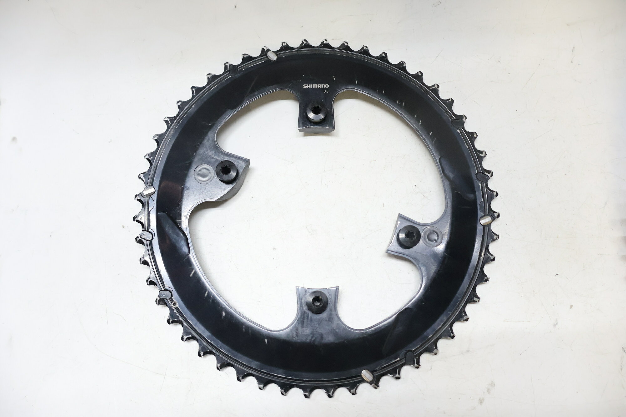 【中古】 SHIMANO 「シマノ」 DURA-ACE FC-R9100 52T アウターチェーンリング / バ...