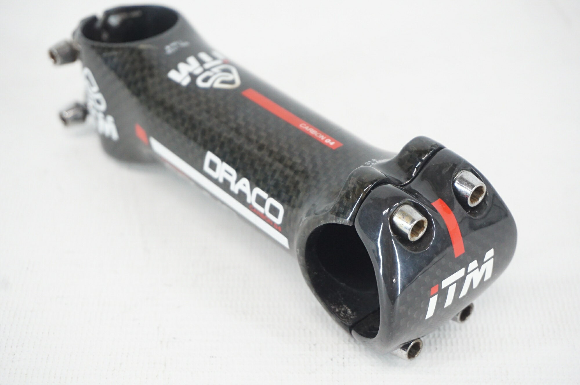 【中古】 ITM 「アイティーエム」 DRACO Φ31.8 110mm カーボンステム / バイチャリ阪急塚口店
