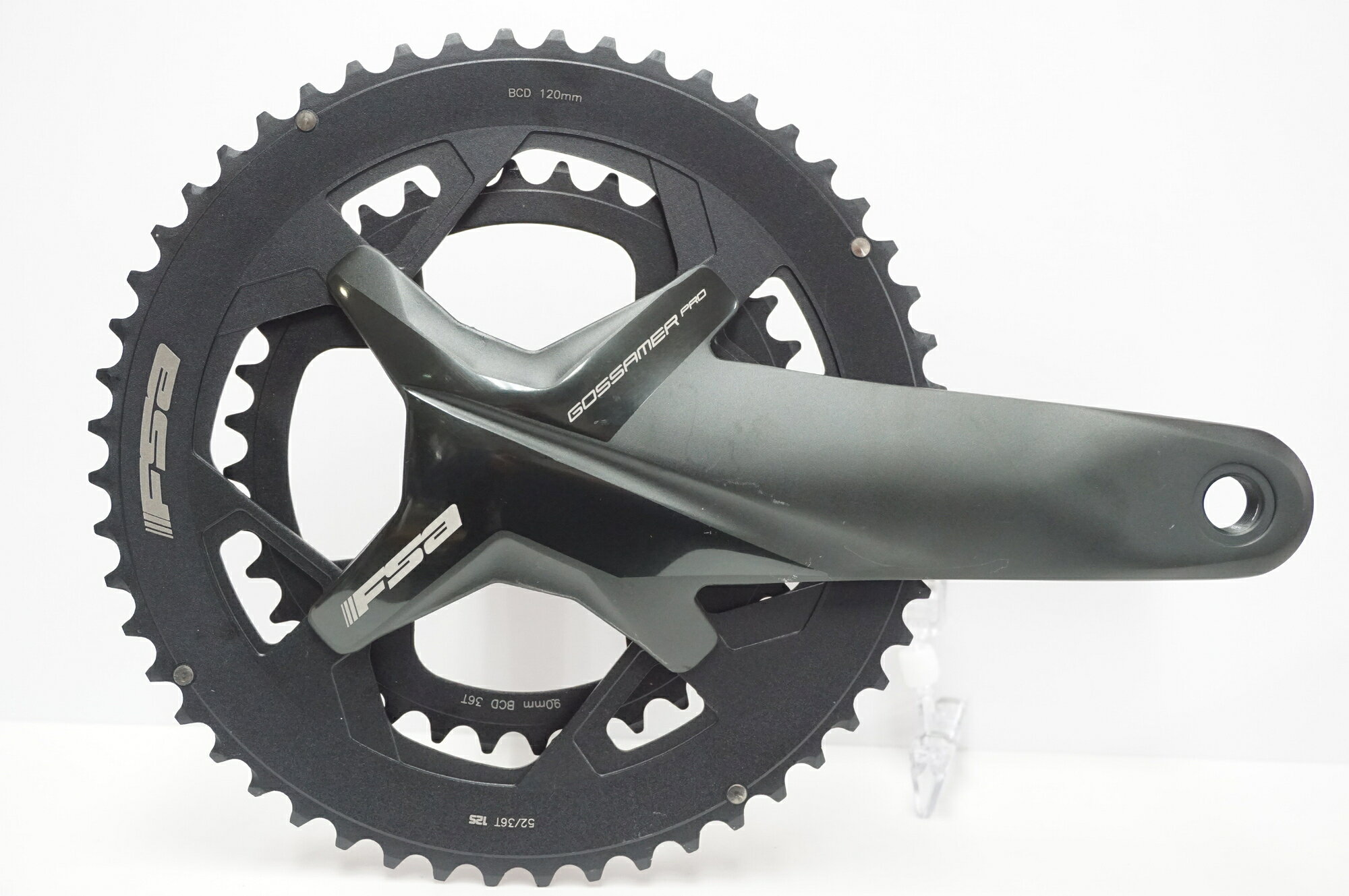 【中古】 FSA 「エフエスエー」 GOSSAMER PRO 52-36T 170mm クランク / バイチャリ福岡店