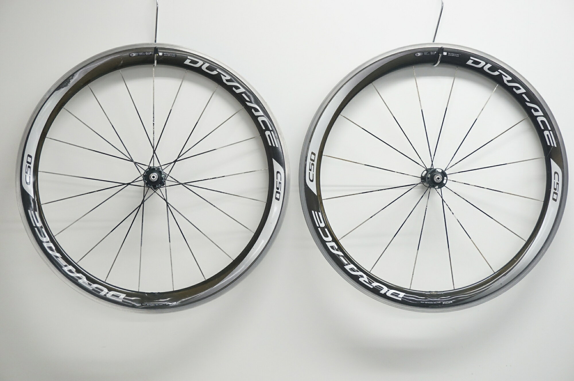 【中古】 SHIMANO 「シマノ」 DURA-ACE WH-9000 C50 CL シマノ11速 ホイールセット...